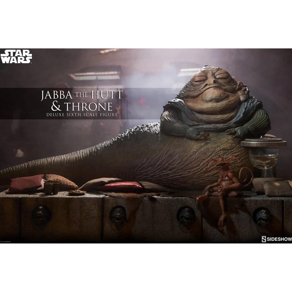 Jabba the Hutt and Throne Deluxe 1:6 Statue - Star Wars