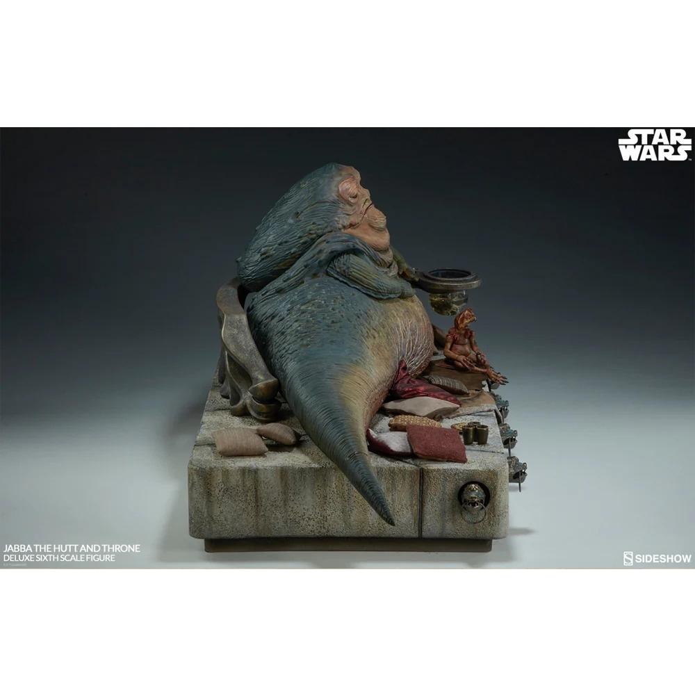 Jabba the Hutt and Throne Deluxe 1:6 Statue - Star Wars