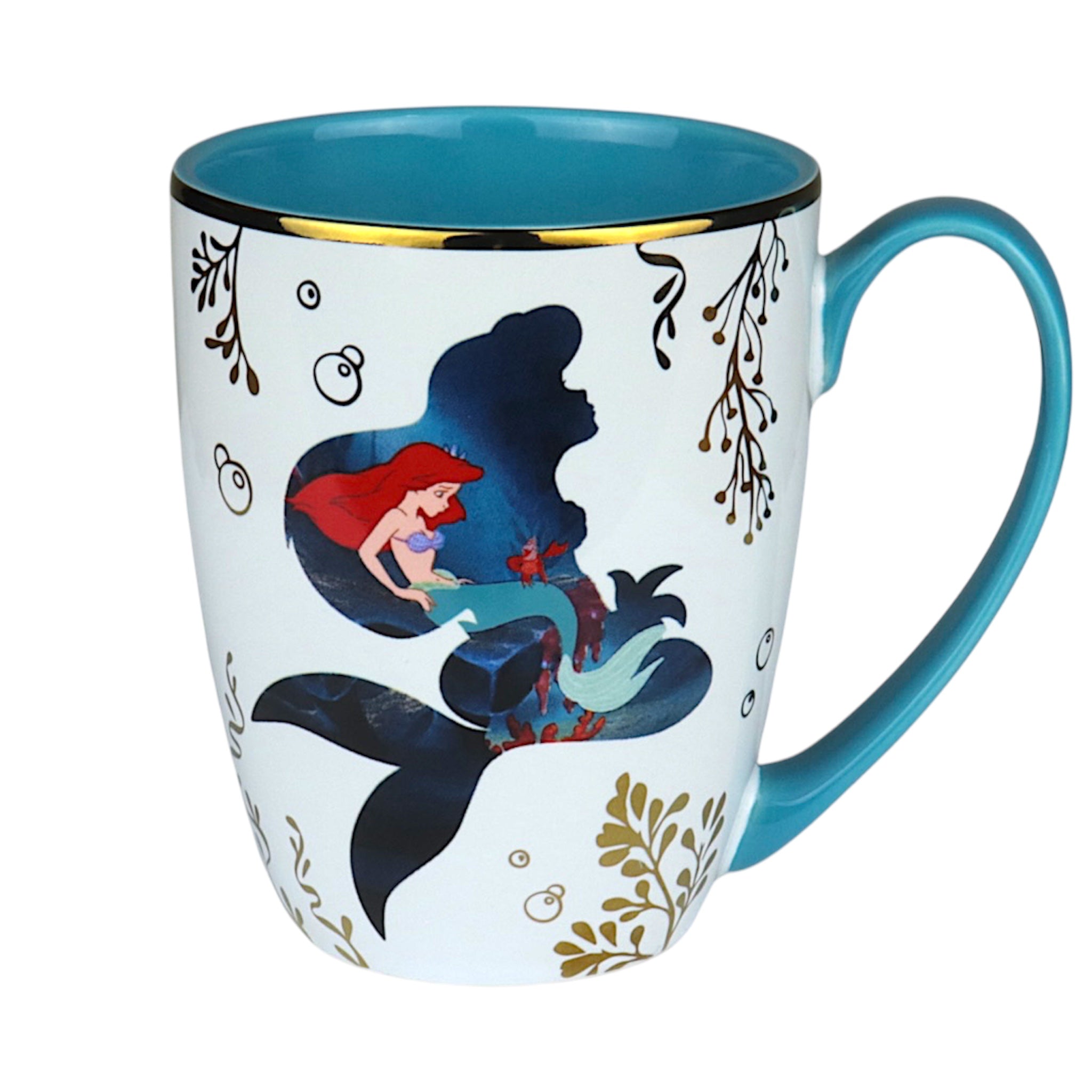 Arielle Tasse mit Goldfolierung 310 ml - Disney Arielle