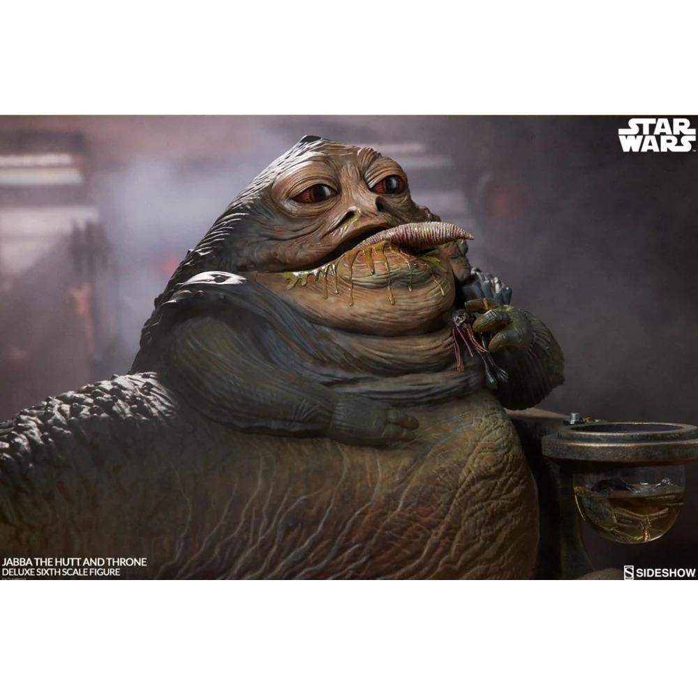 Jabba the Hutt and Throne Deluxe 1:6 Statue - Star Wars