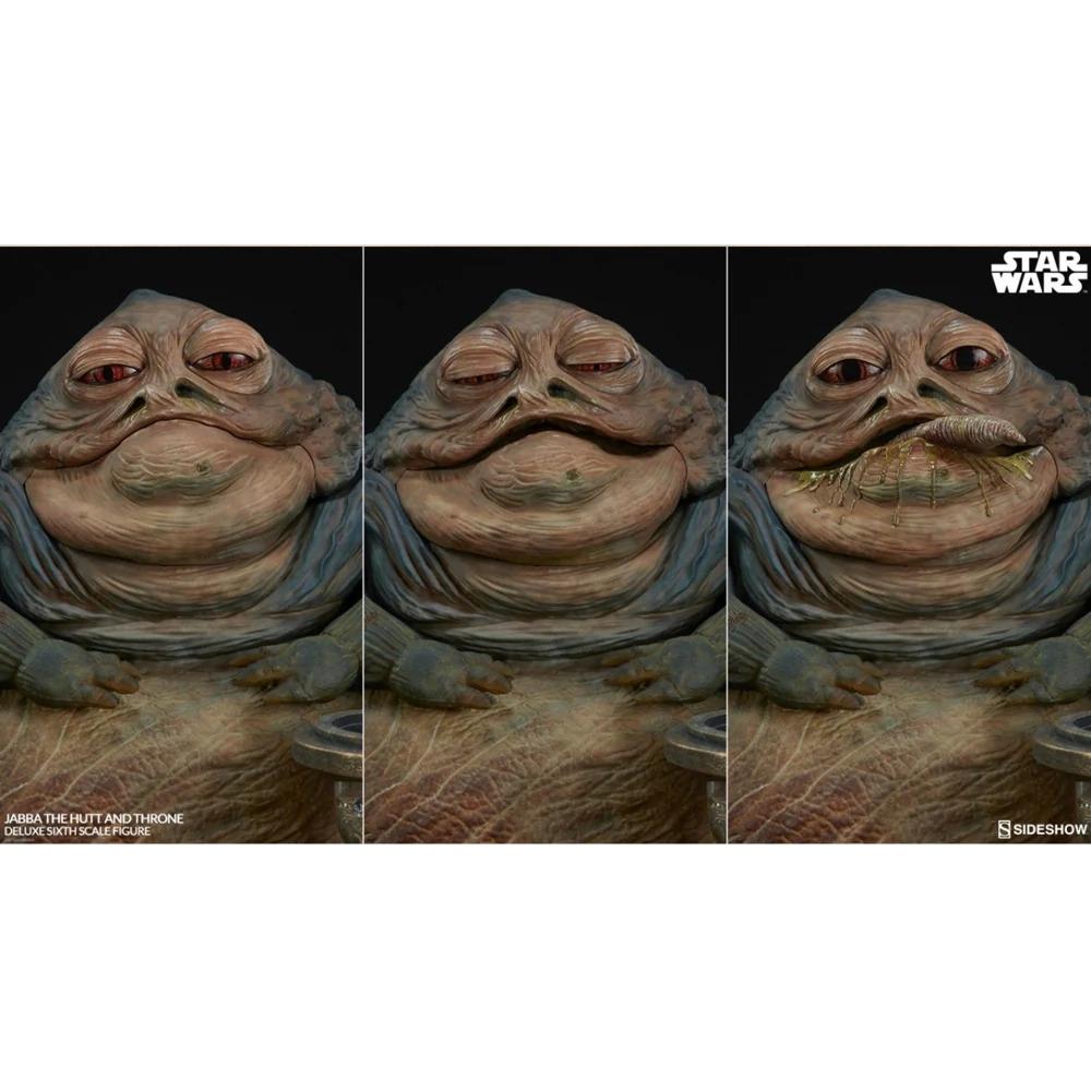 Jabba the Hutt and Throne Deluxe 1:6 Statue - Star Wars