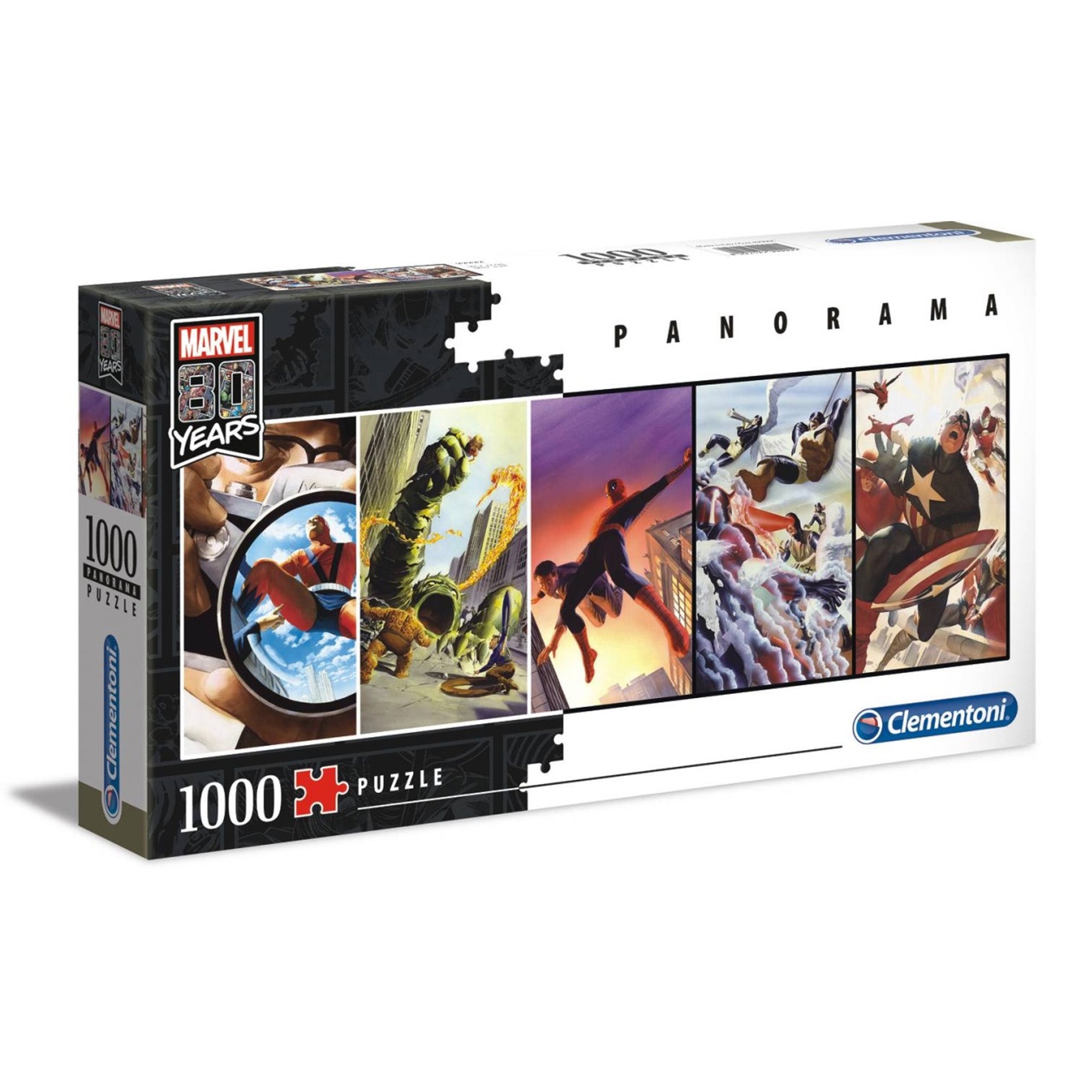 80 Jahre Marvel Panorama Puzzle (1000 Teile)