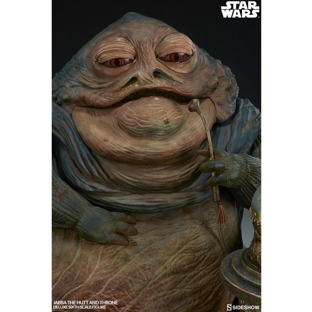 Jabba the Hutt and Throne Deluxe 1:6 Statue - Star Wars