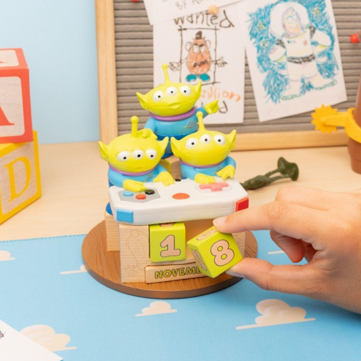 Aliens 3D Ewiger Kalender - Disney Pixar Toy Story