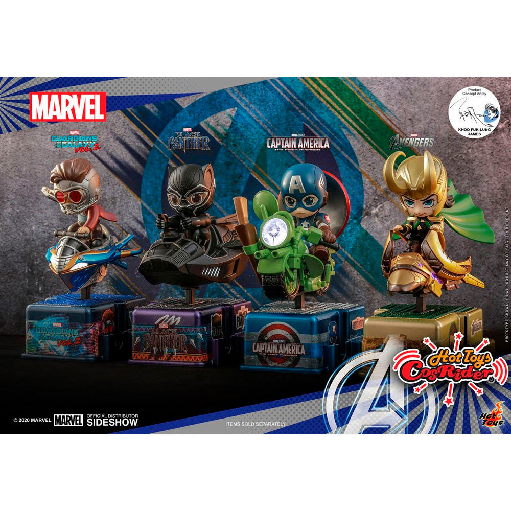 Black Panther CosRider Figur mit Licht und Sound - Marvel
