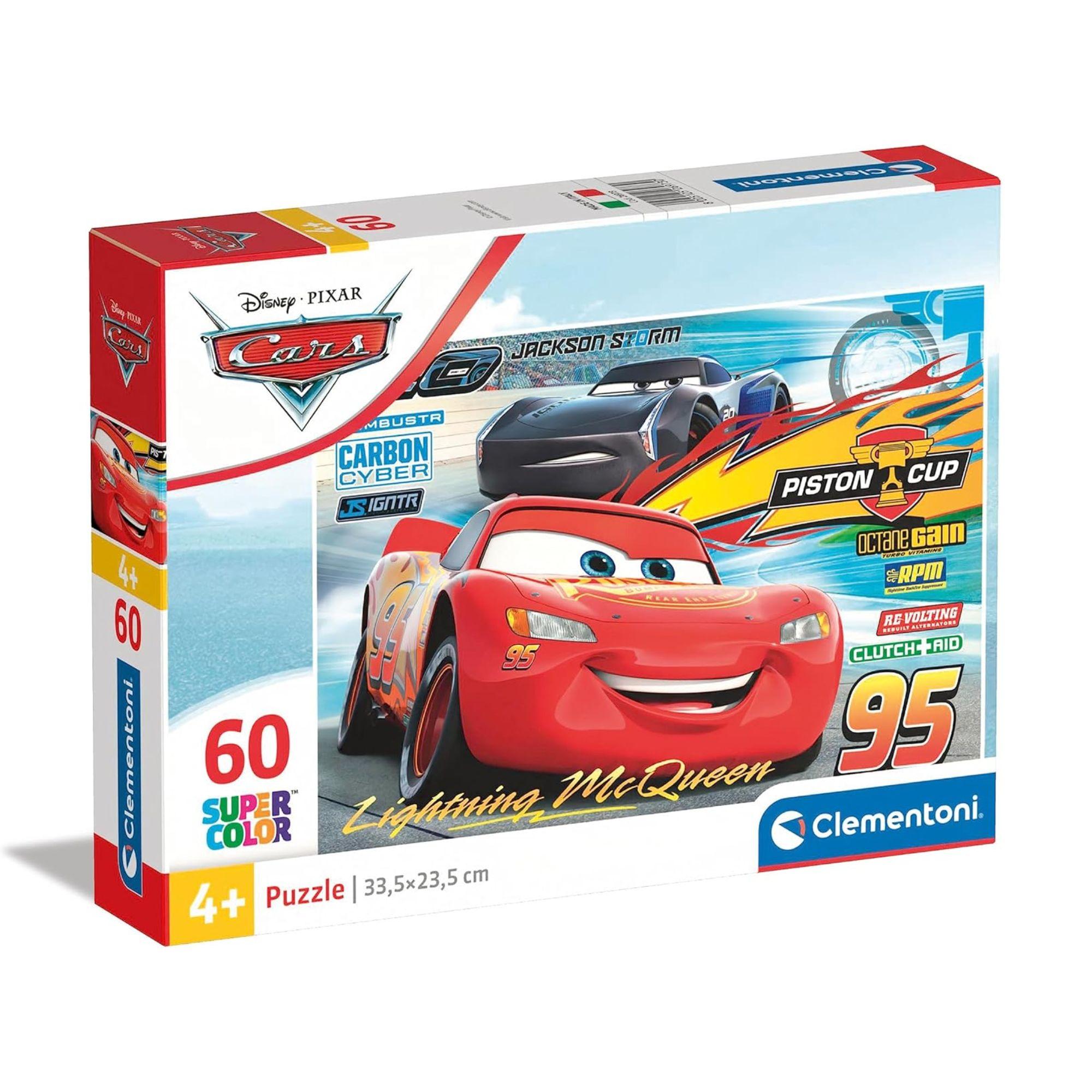 Cars Supercolor Kinderpuzzle (60 Teile) - Disney Pixar Cars