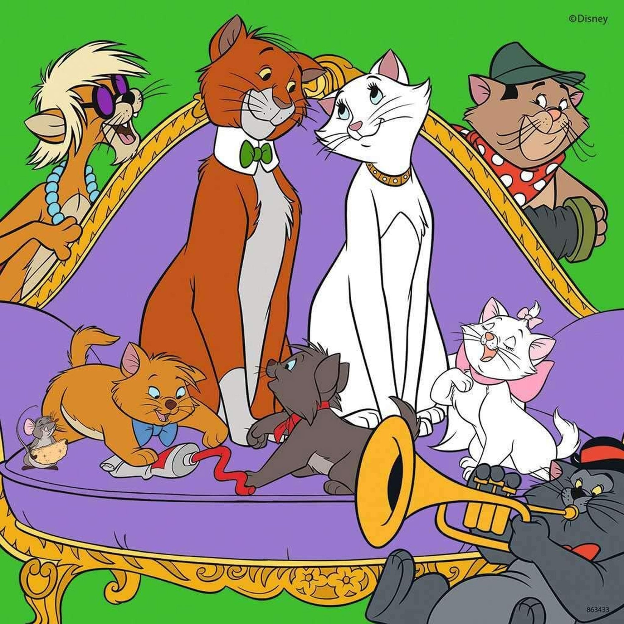 Disney Freunde Kinderpuzzle (3x49 Teile) - Disney