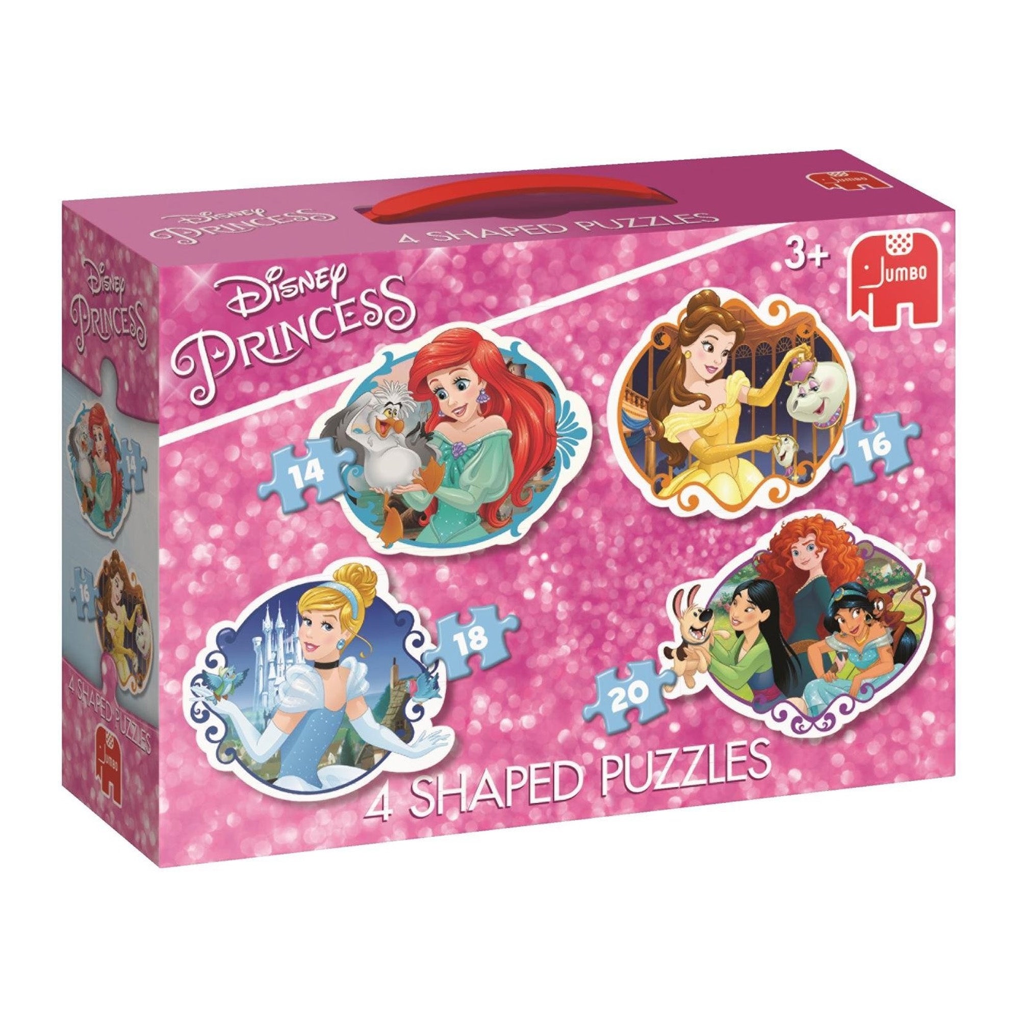 Disney Prinzessinnen Kinderpuzzle 4er-Set - Disney