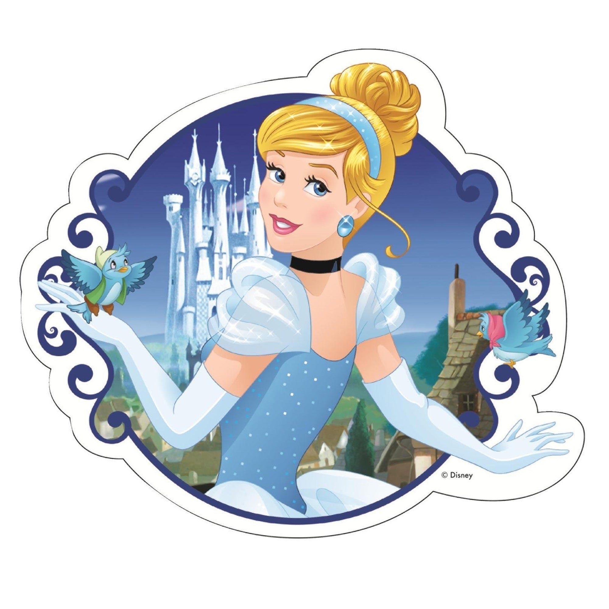 Disney Prinzessinnen Kinderpuzzle 4er-Set - Disney