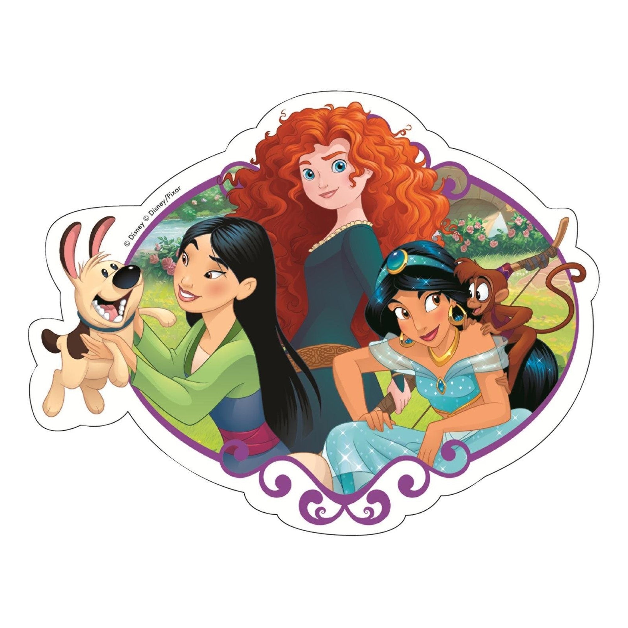 Disney Prinzessinnen Kinderpuzzle 4er-Set - Disney