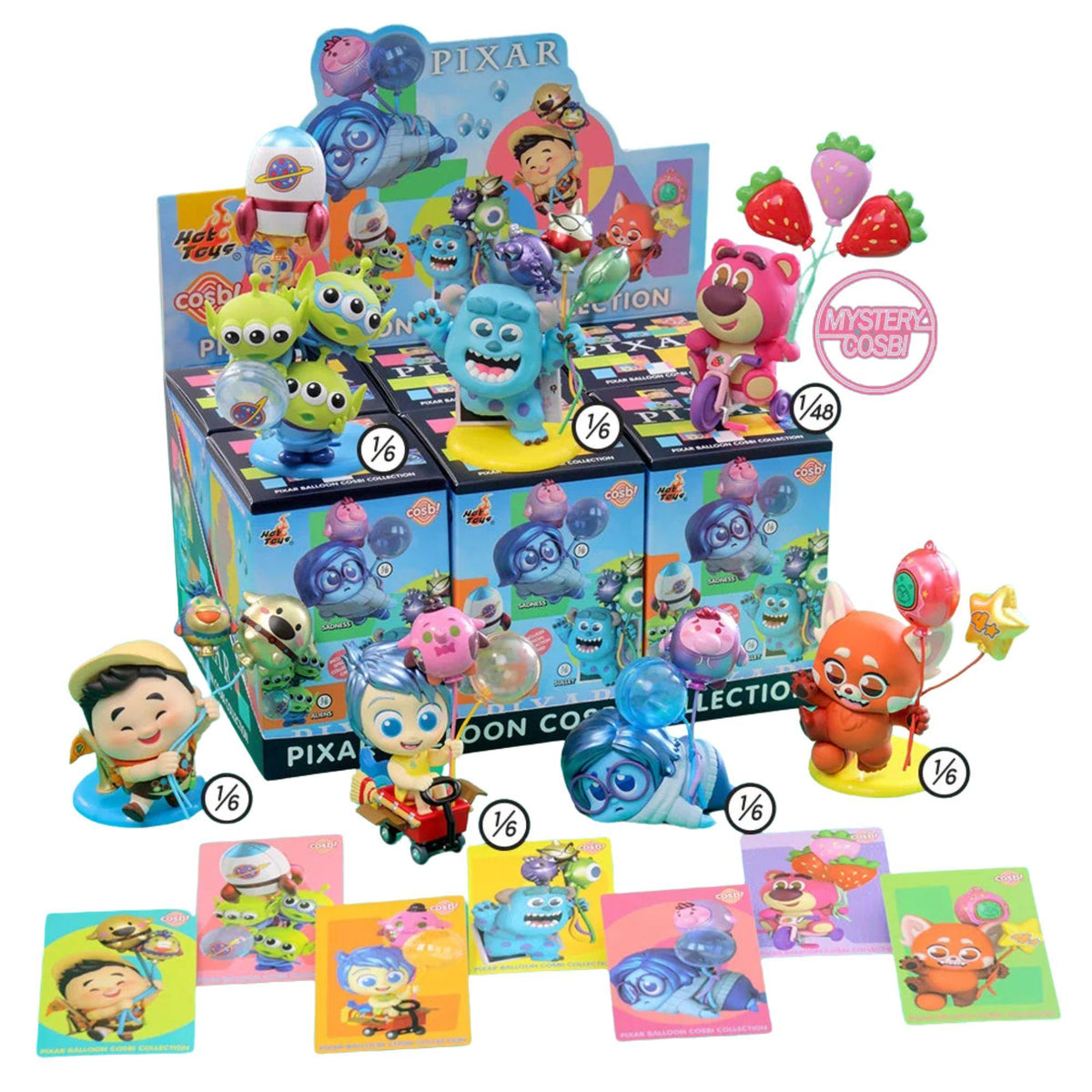Disney Pixar Ballon Cosbi Collection (Blind Box)