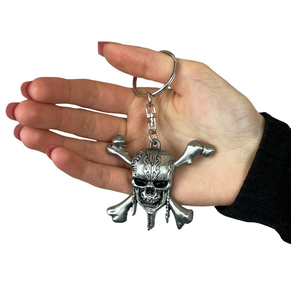 Totenschädel Schlüsselanhänger - Fluch der Karibik