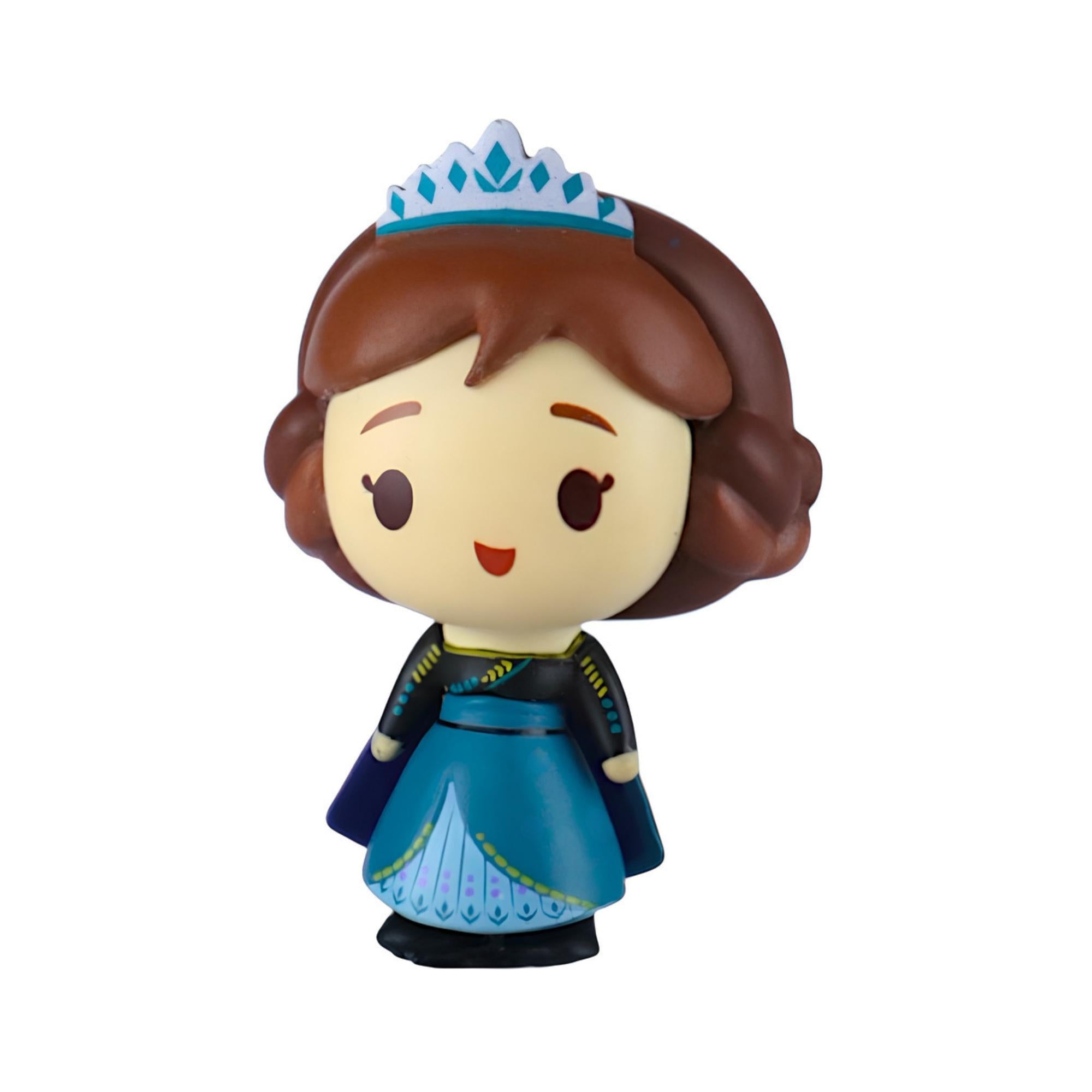 Anna im Kleid Frozen Mini Sammelfigur - Die Eiskoenigin