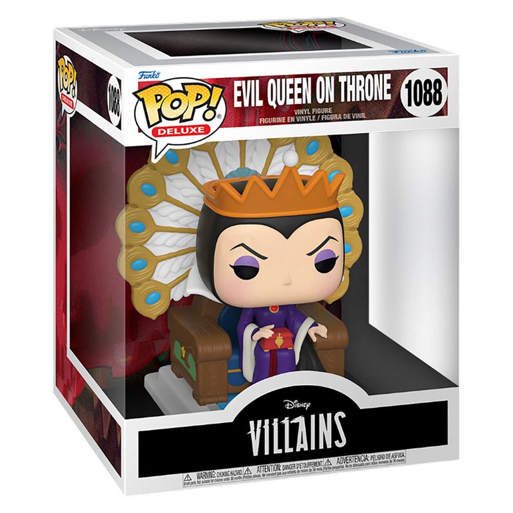 Funko POP! Deluxe Evil Queen on Throne 1088 - Disney Villains
