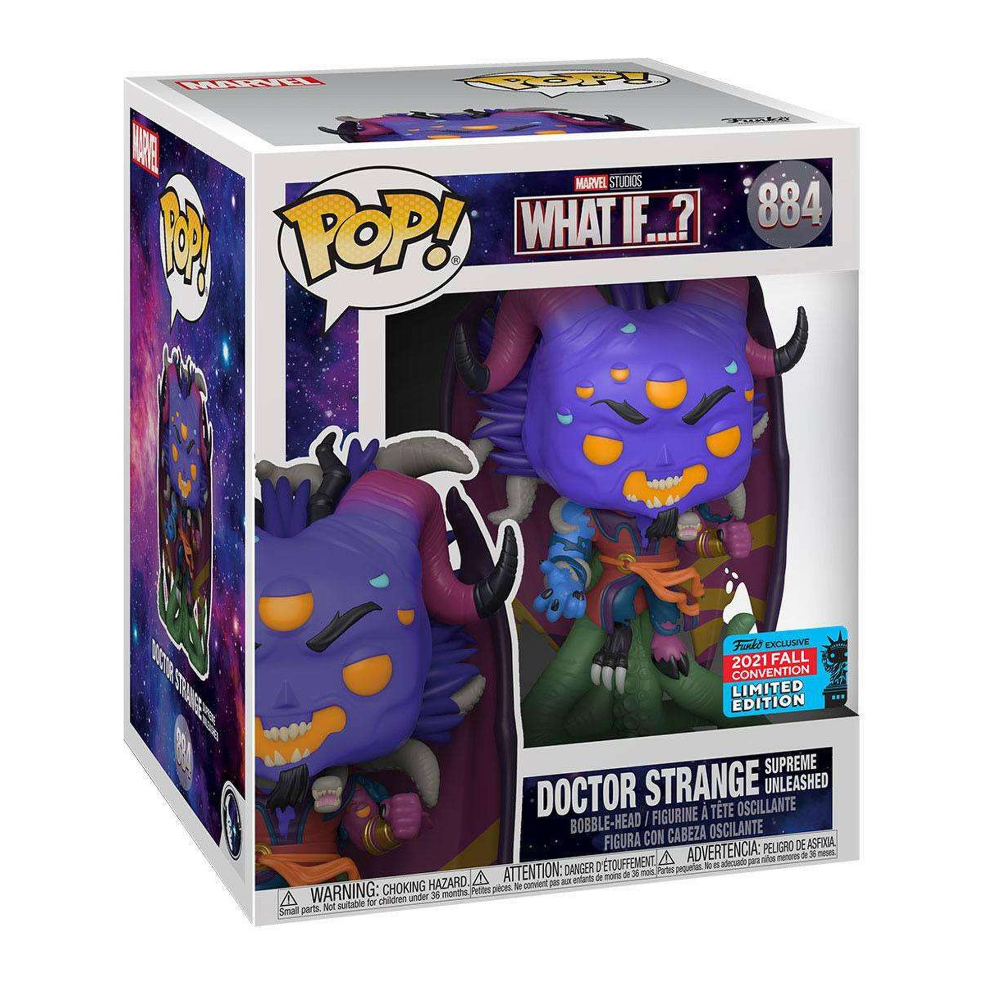 Funko POP! Doctor Strange Supreme Unleashed 884 (2021 Fall Convention Limited Edition) - Marvel What If…?