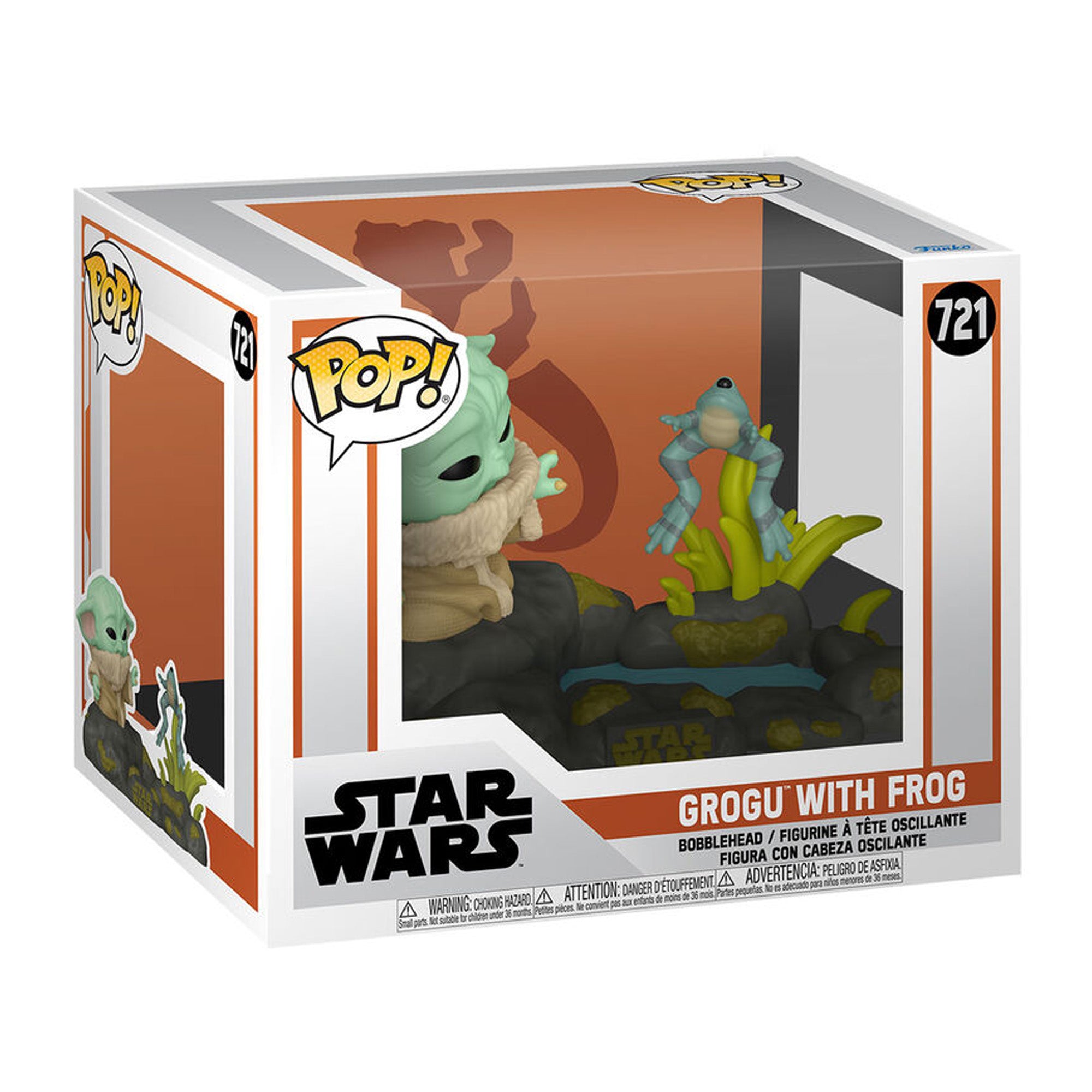 Funko POP! Grogu with Frog 721 - Star Wars The Mandalorian