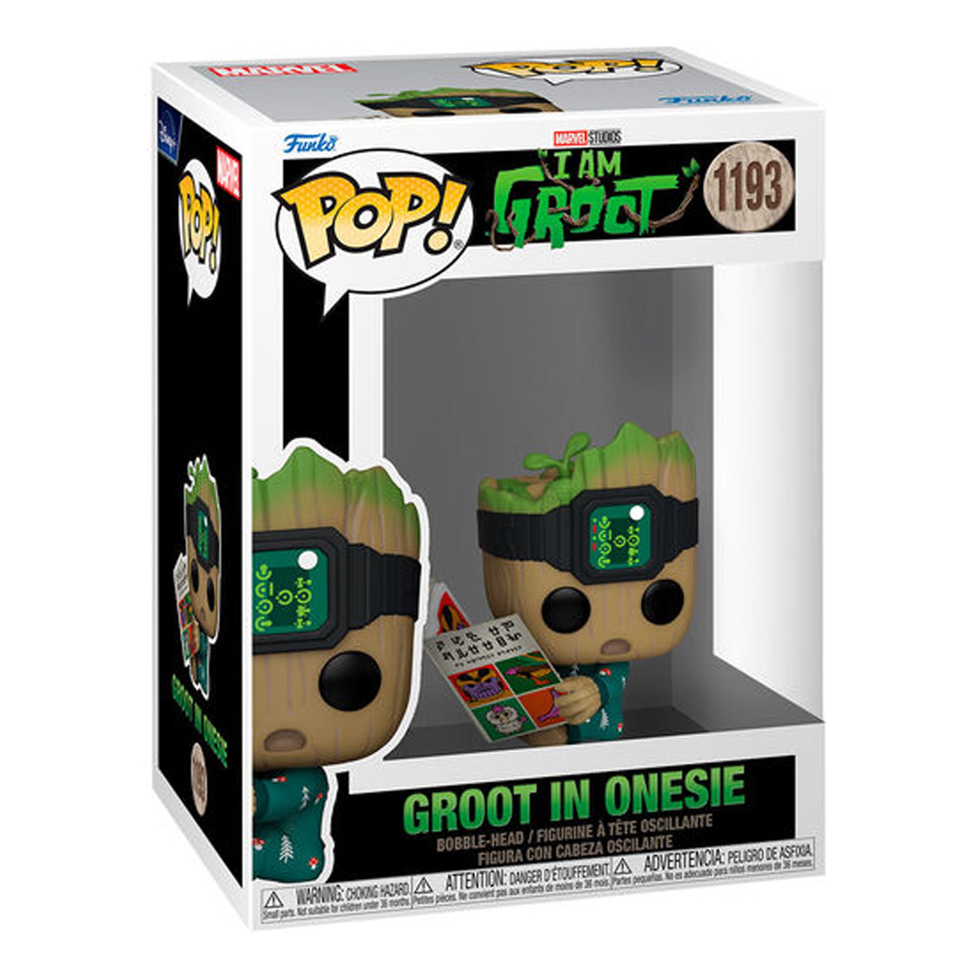 Funko POP! Groot in Onesie 1193 - Marvel I am Groot