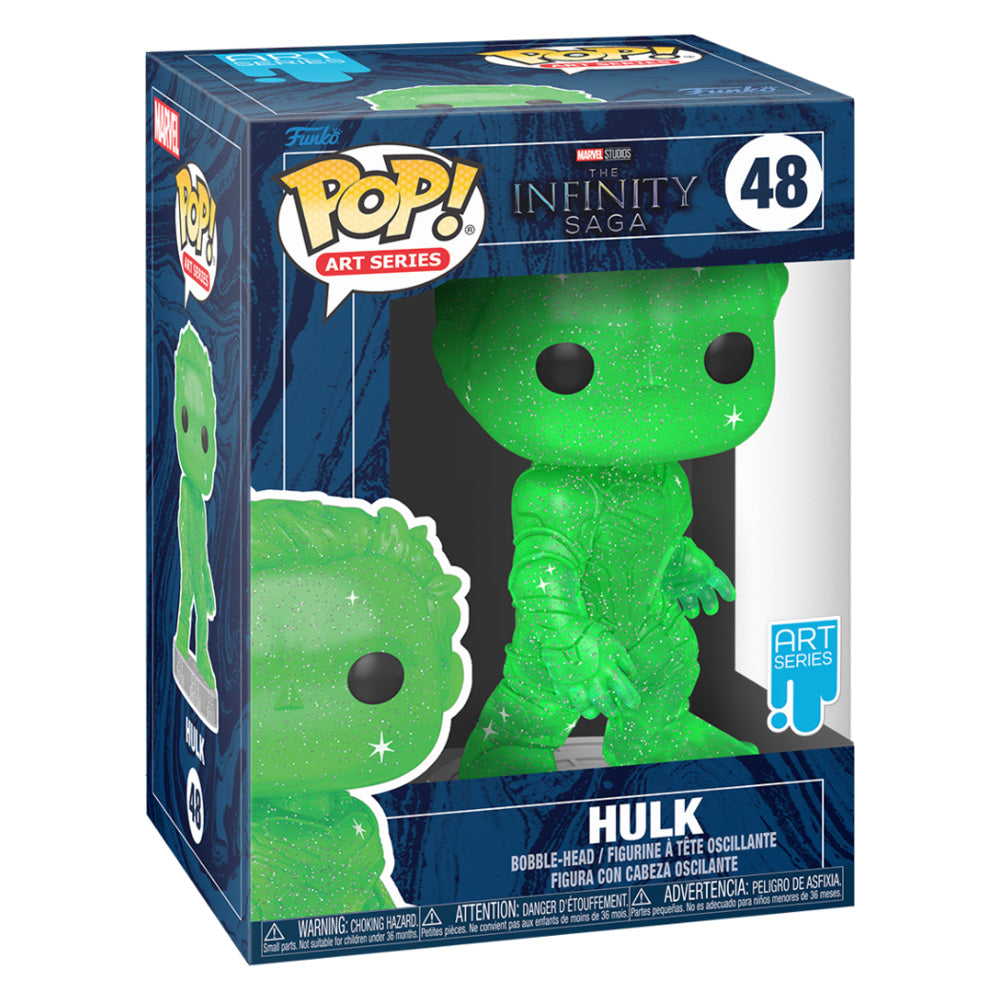 Funko POP! Hulk (Art Series) mit Schutzhülle 48 - Marvel Infinity Saga