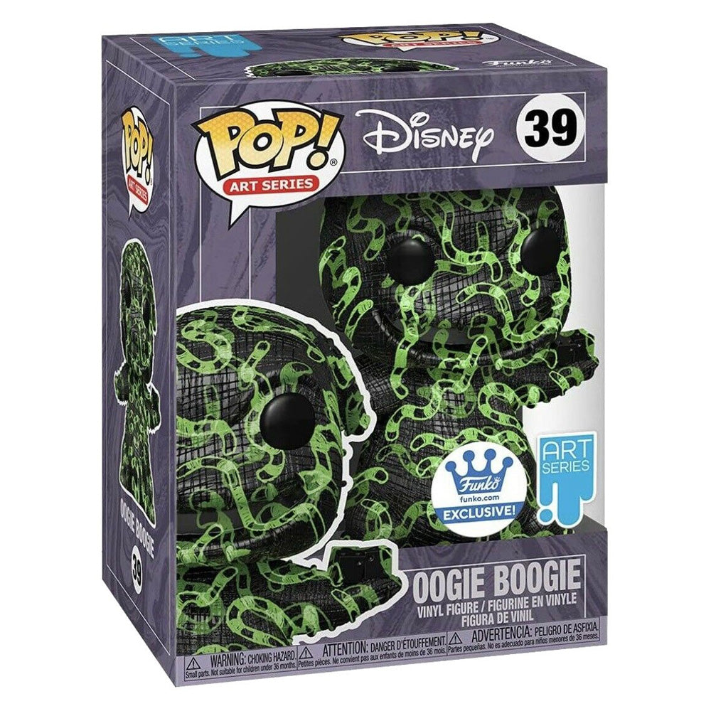 Funko POP! Oogie (Art Series) mit Schutzhülle (Exclusive) - Nightmare Before Christmas