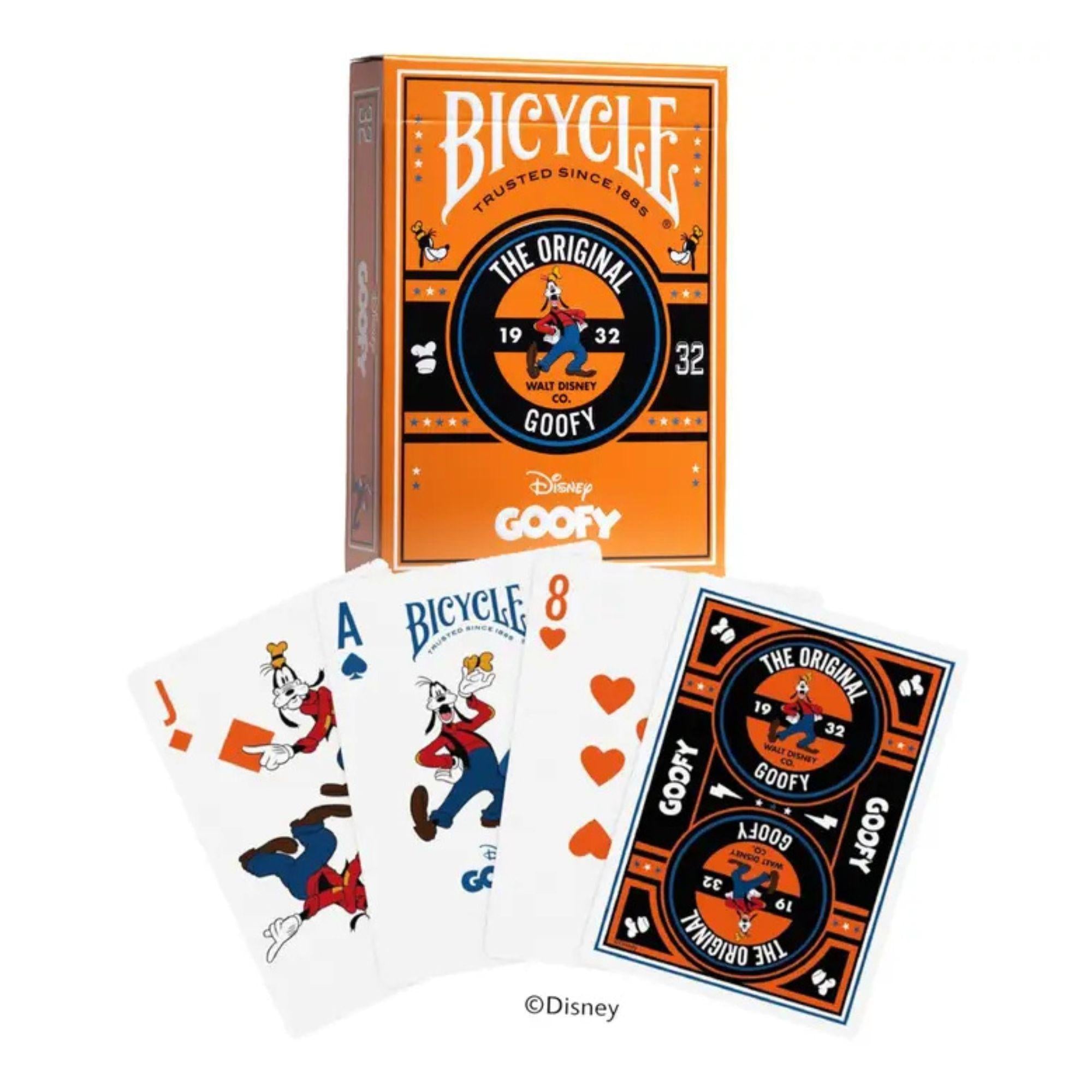 Goofy Bicycle Spielkarten - Disney