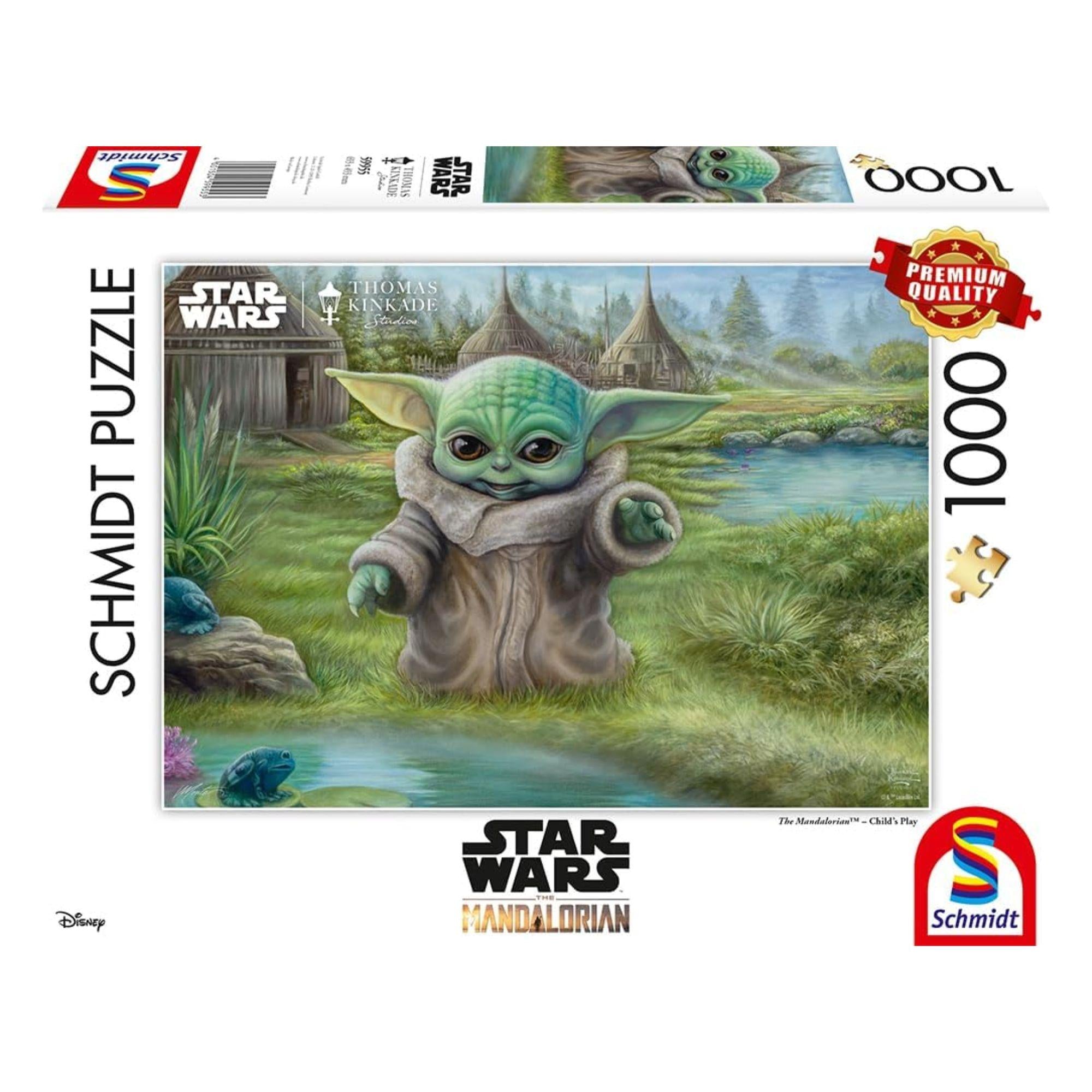 Grogu Puzzle Thomas Kinkade (1000 Teile) - Star Wars The Mandalorian
