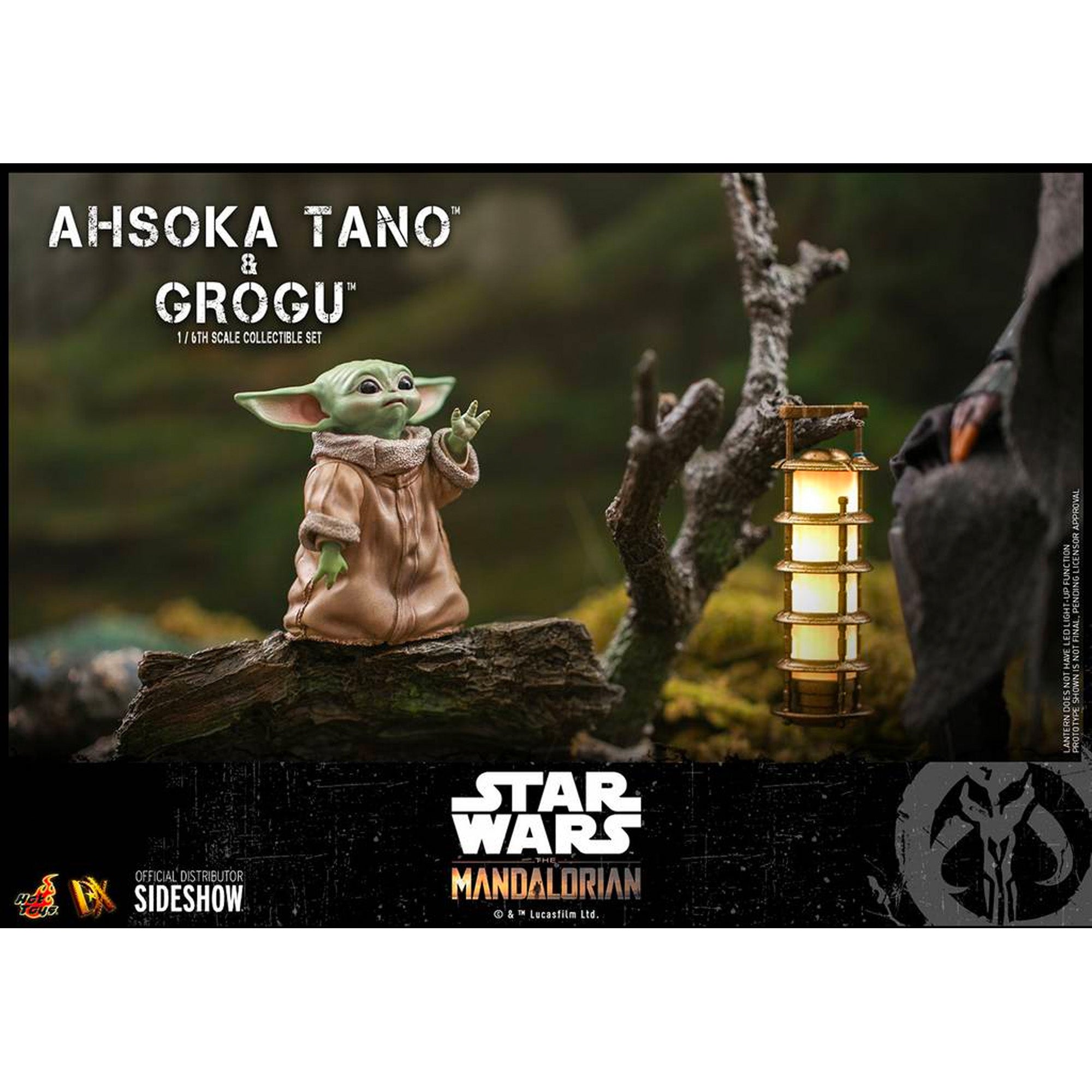 Hot Toys Figur Ahsoka Tano und Grogu - Star Wars The Mandalorian