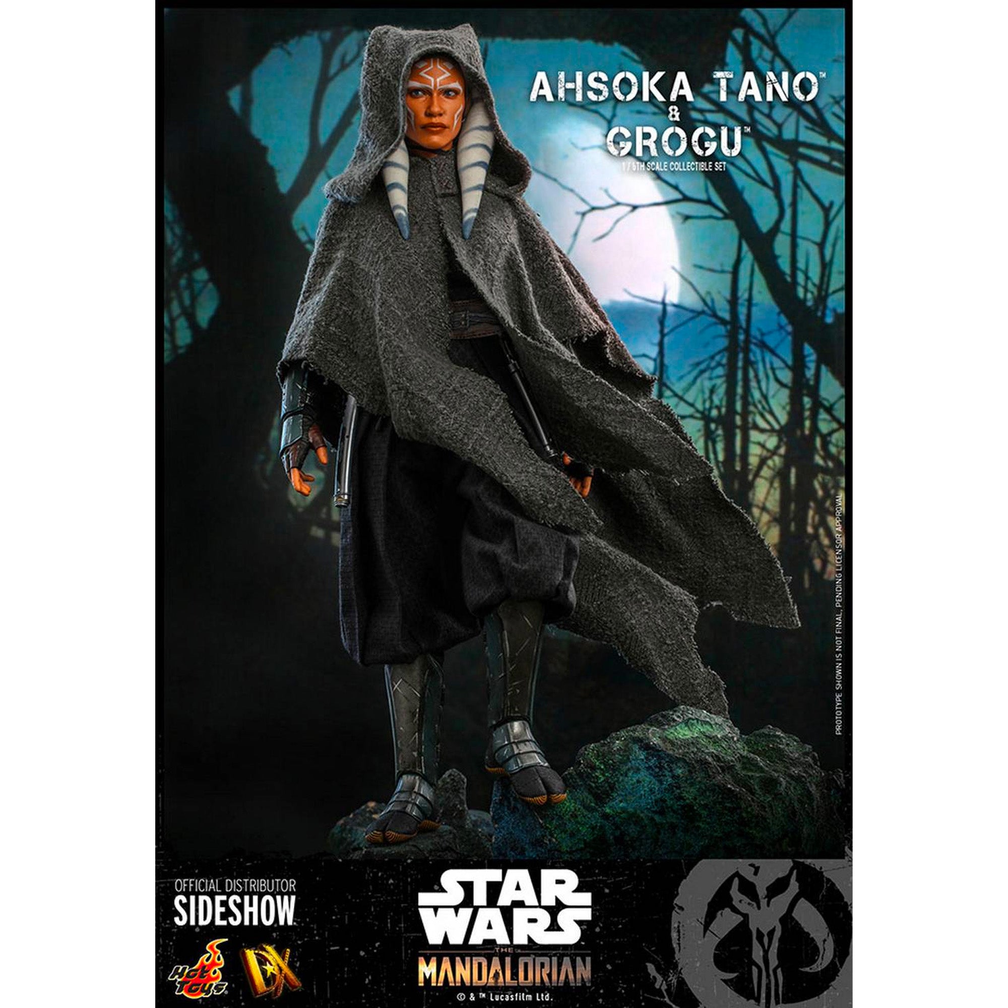 Hot Toys Figur Ahsoka Tano und Grogu - Star Wars The Mandalorian
