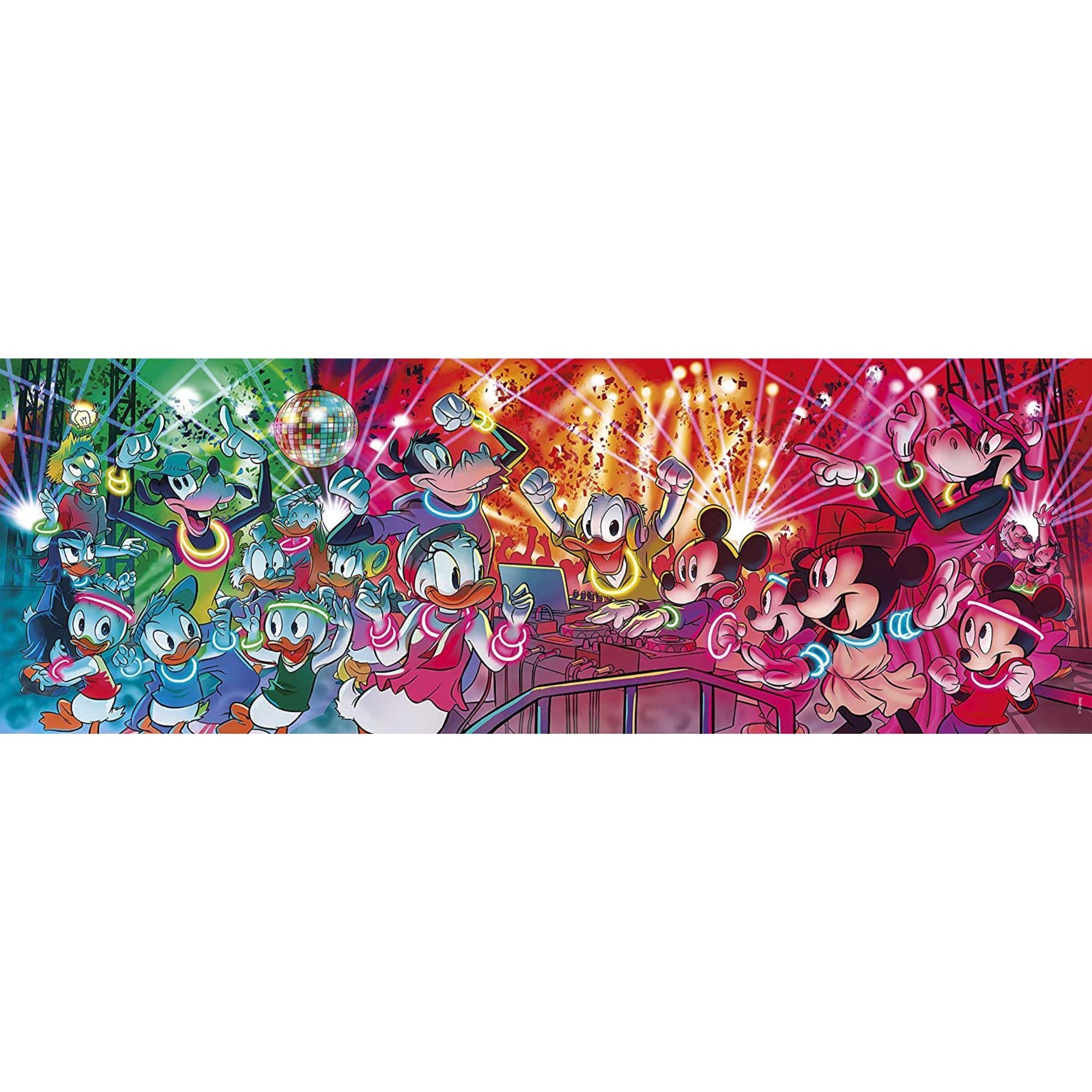 Party Panorama Puzzle (1000 Teile) - Disney Classics