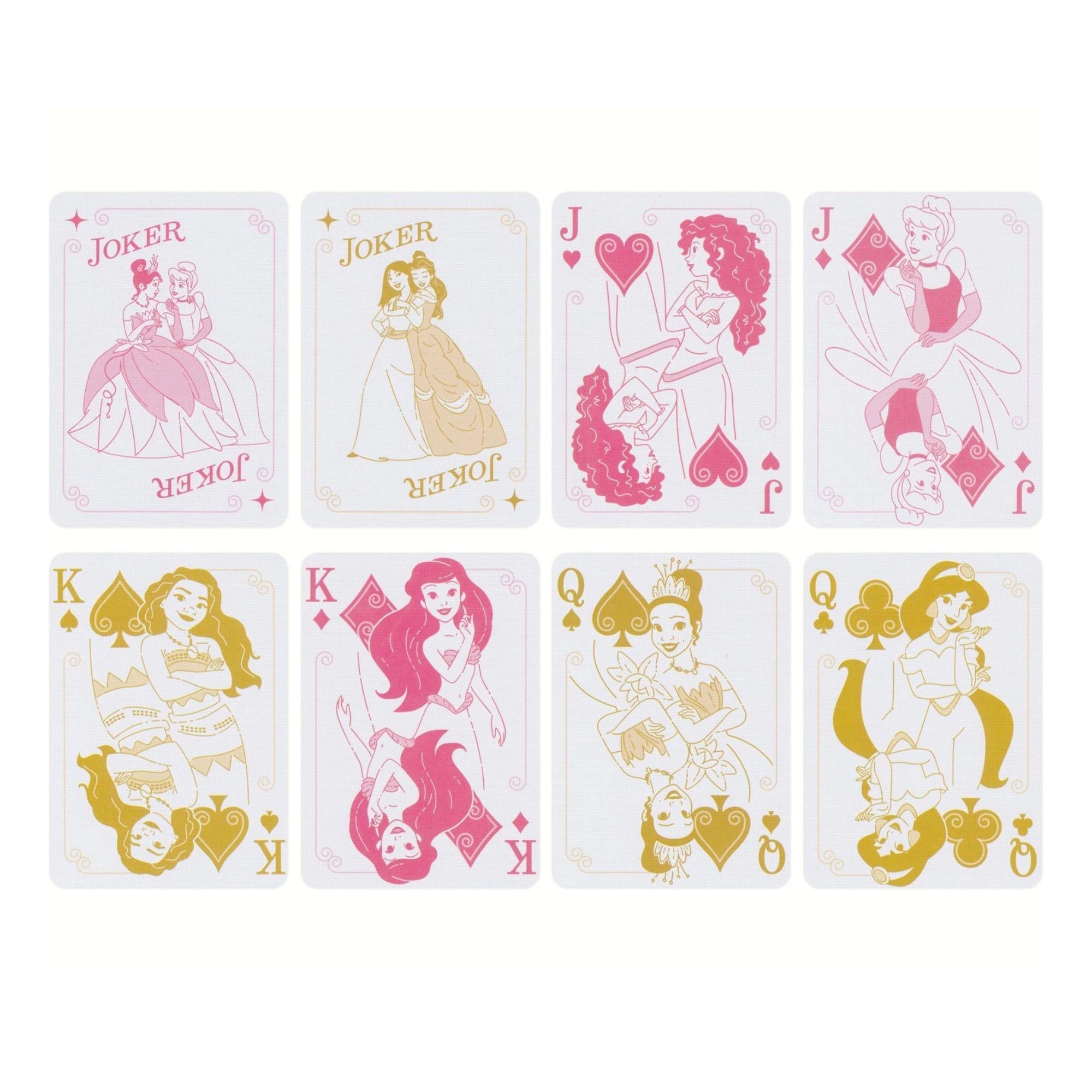 Princess Bicycle Spielkarten Marineblau - Disney