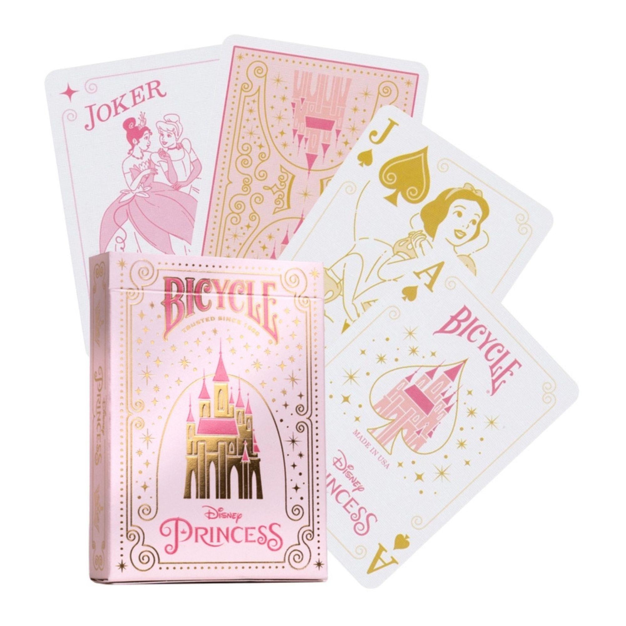 Princess Bicycle Spielkarten Pink - Disney