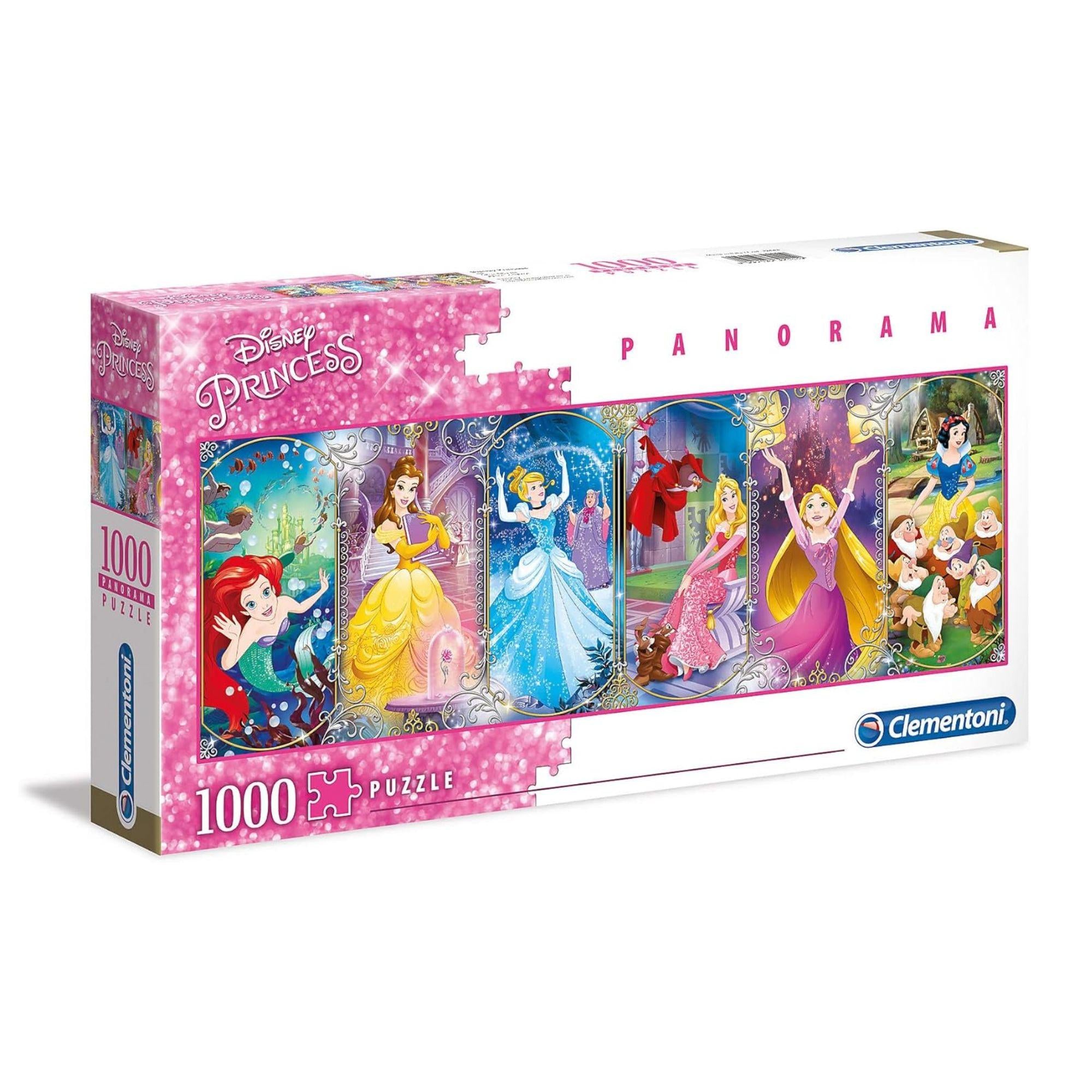 Princess Panorama Puzzle (1000 Teile) - Disney Princess
