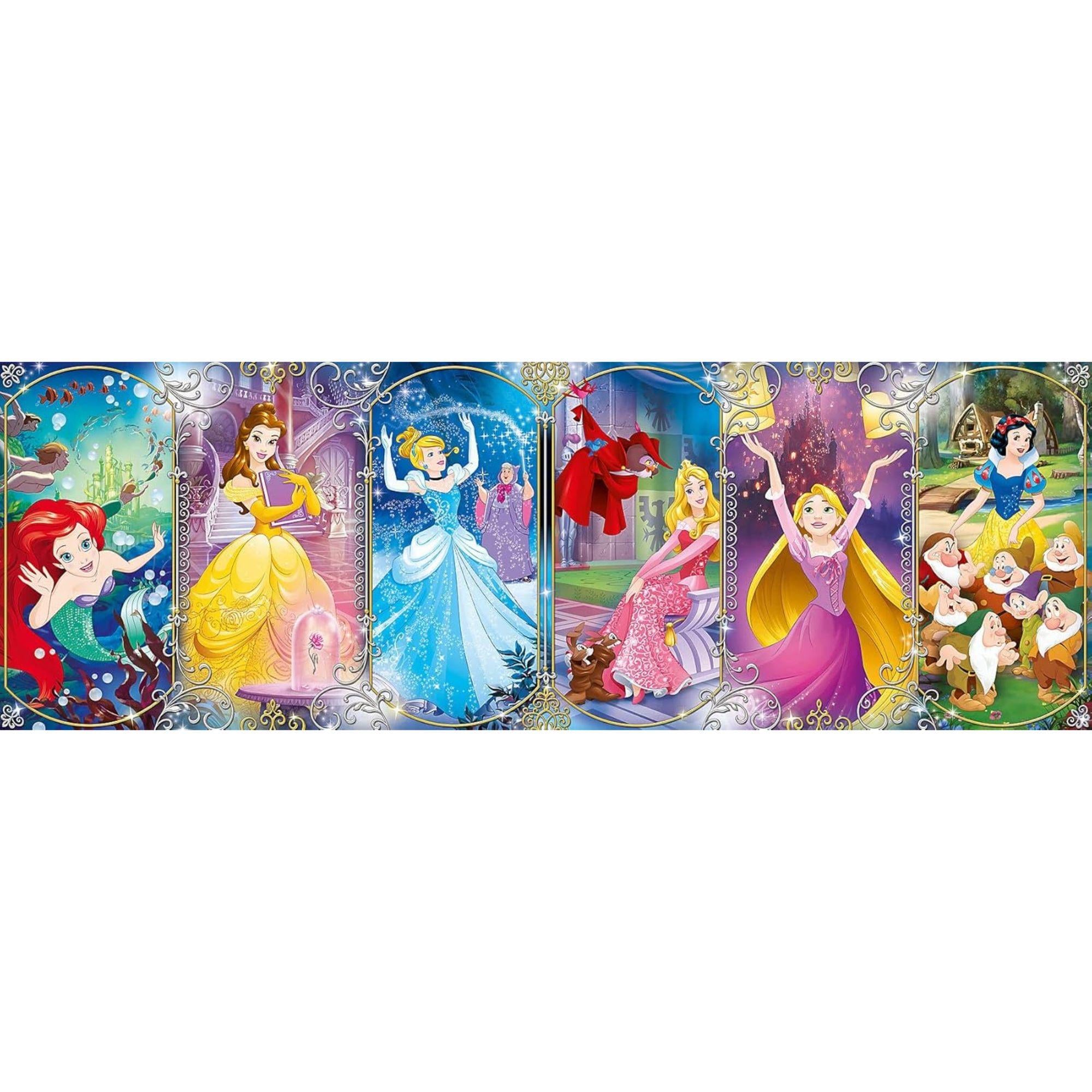 Princess Panorama Puzzle (1000 Teile) - Disney Princess