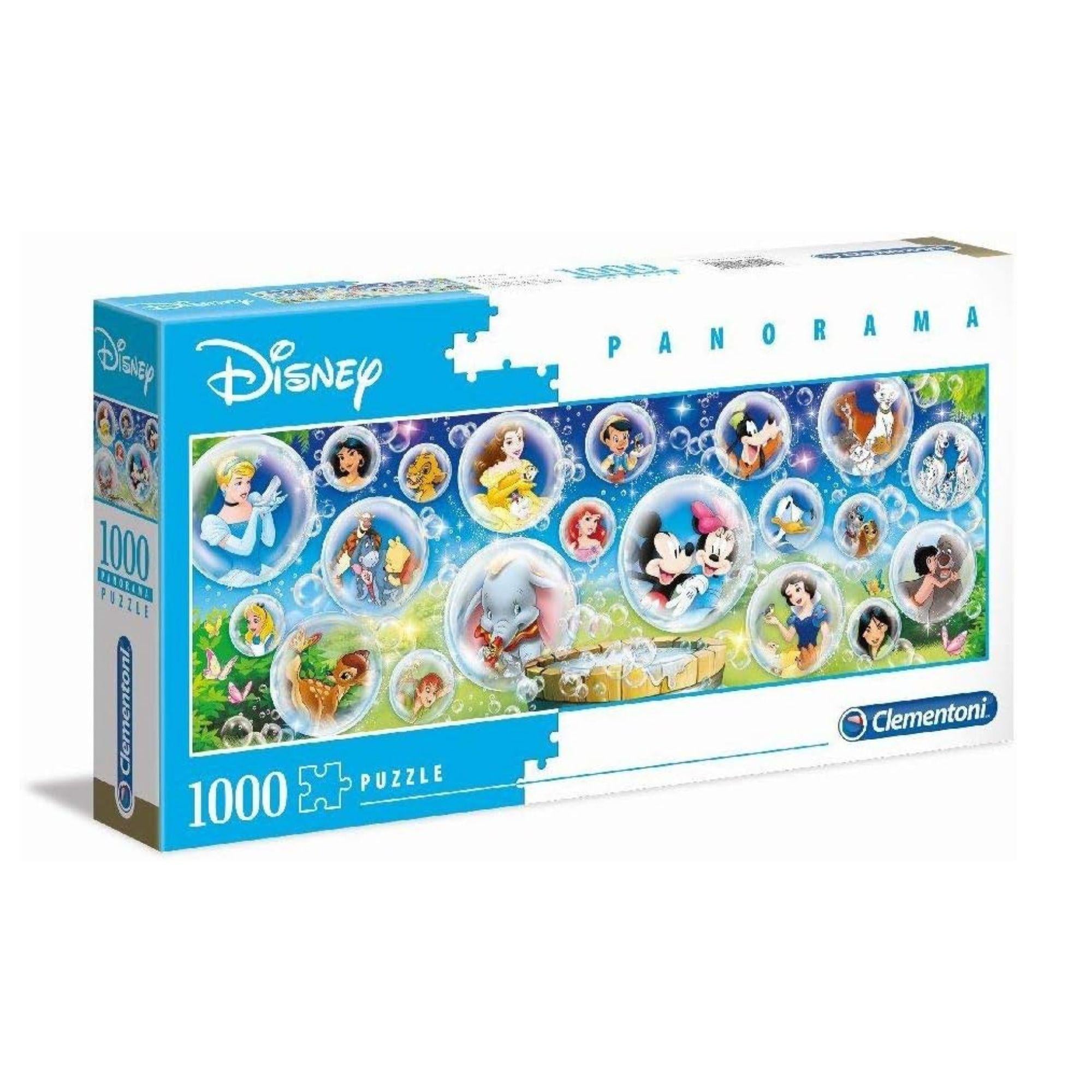 Seifenblasen Panorama Puzzle (1000 Teile) - Disney Classics