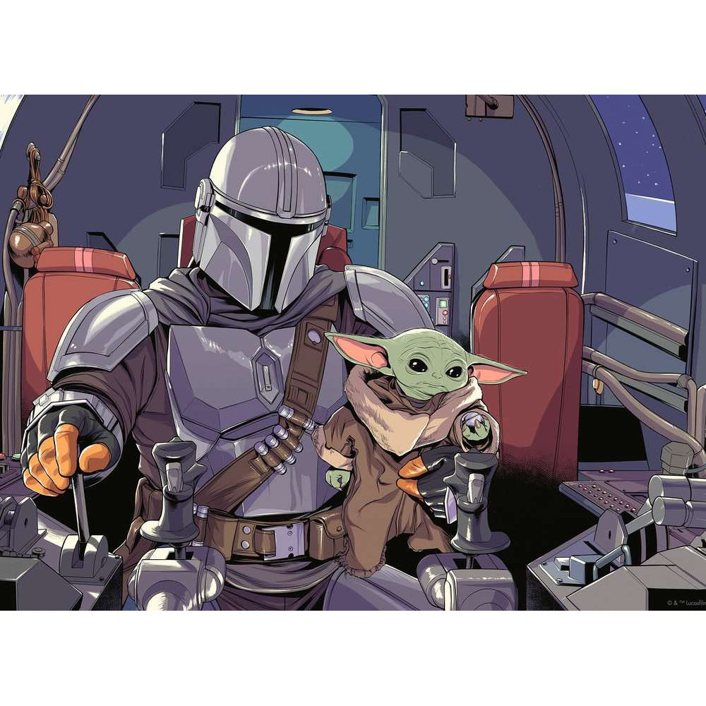 Star Wars The Mandalorian Puzzle (1000 Teile)