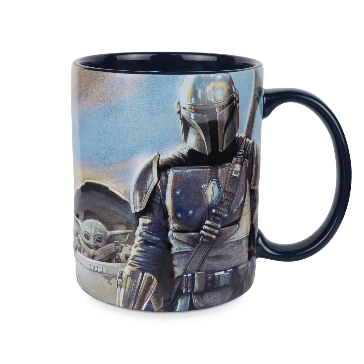 The Mandalorian Tasse 450 ml - Star Wars – Henkel rechts