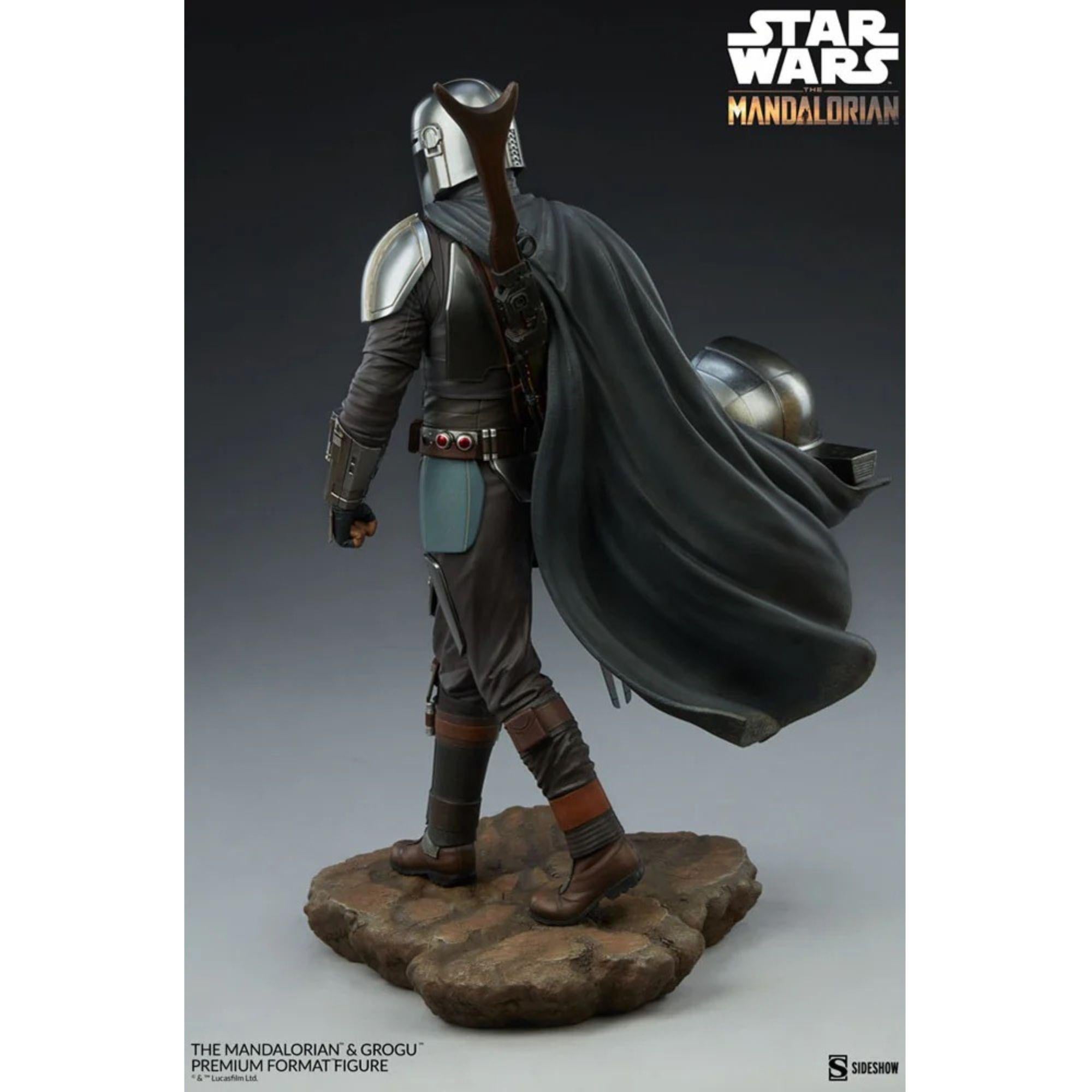 The Mandalorian und Grogu 1:4 Premium Statue - Star Wars