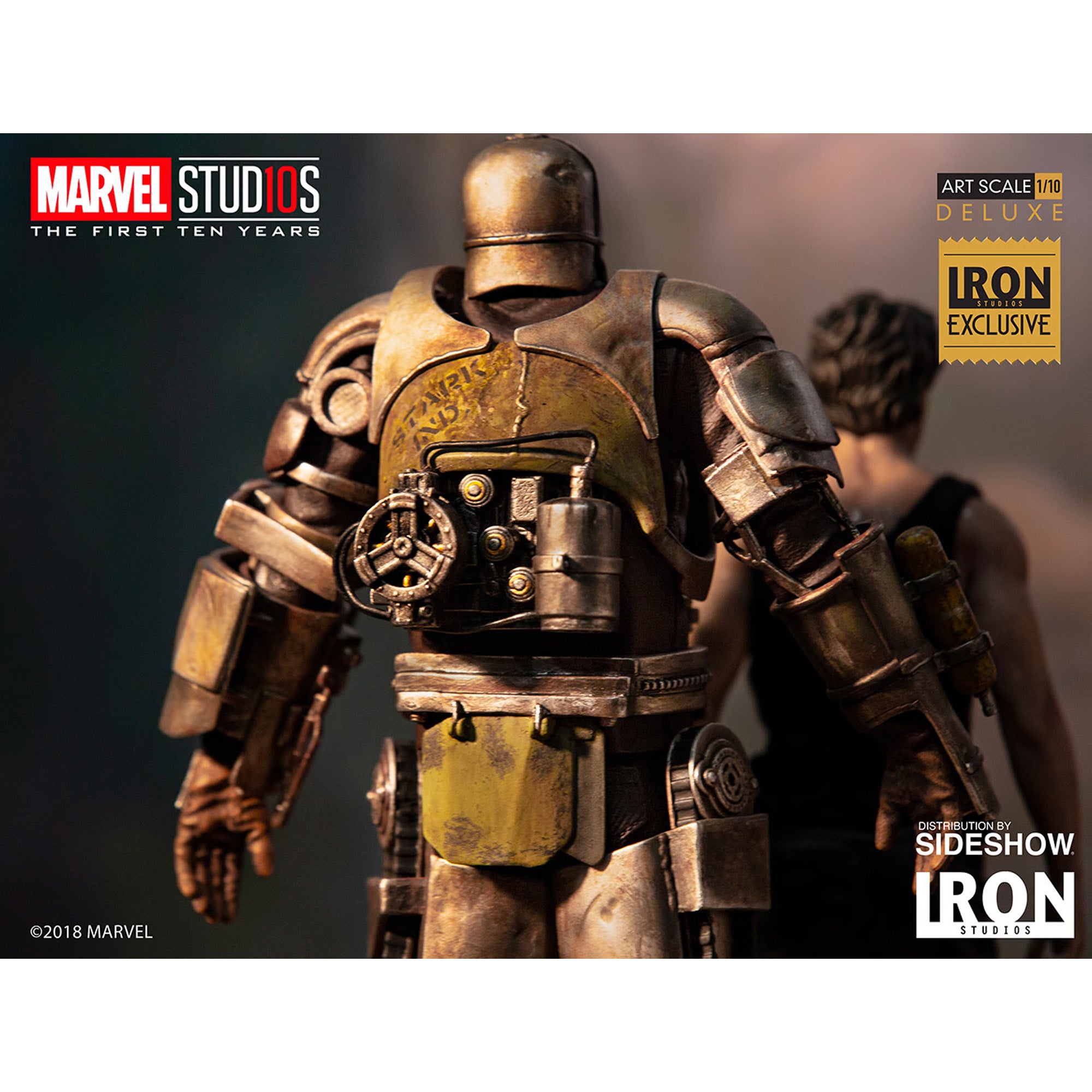 Tony Stark und Mark I 1:10 Statue - Marvel Iron Man