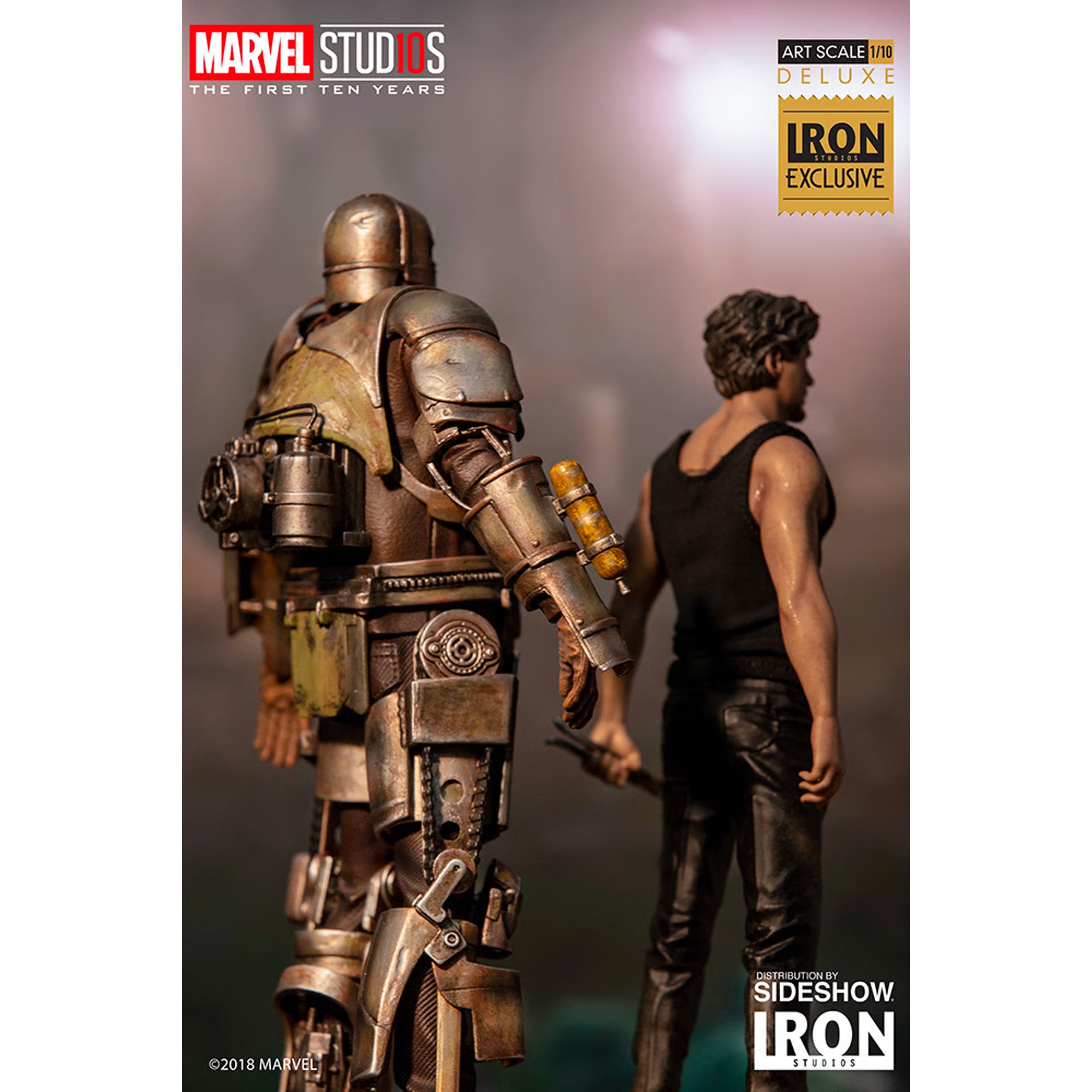 Tony Stark und Mark I 1:10 Statue - Marvel Iron Man