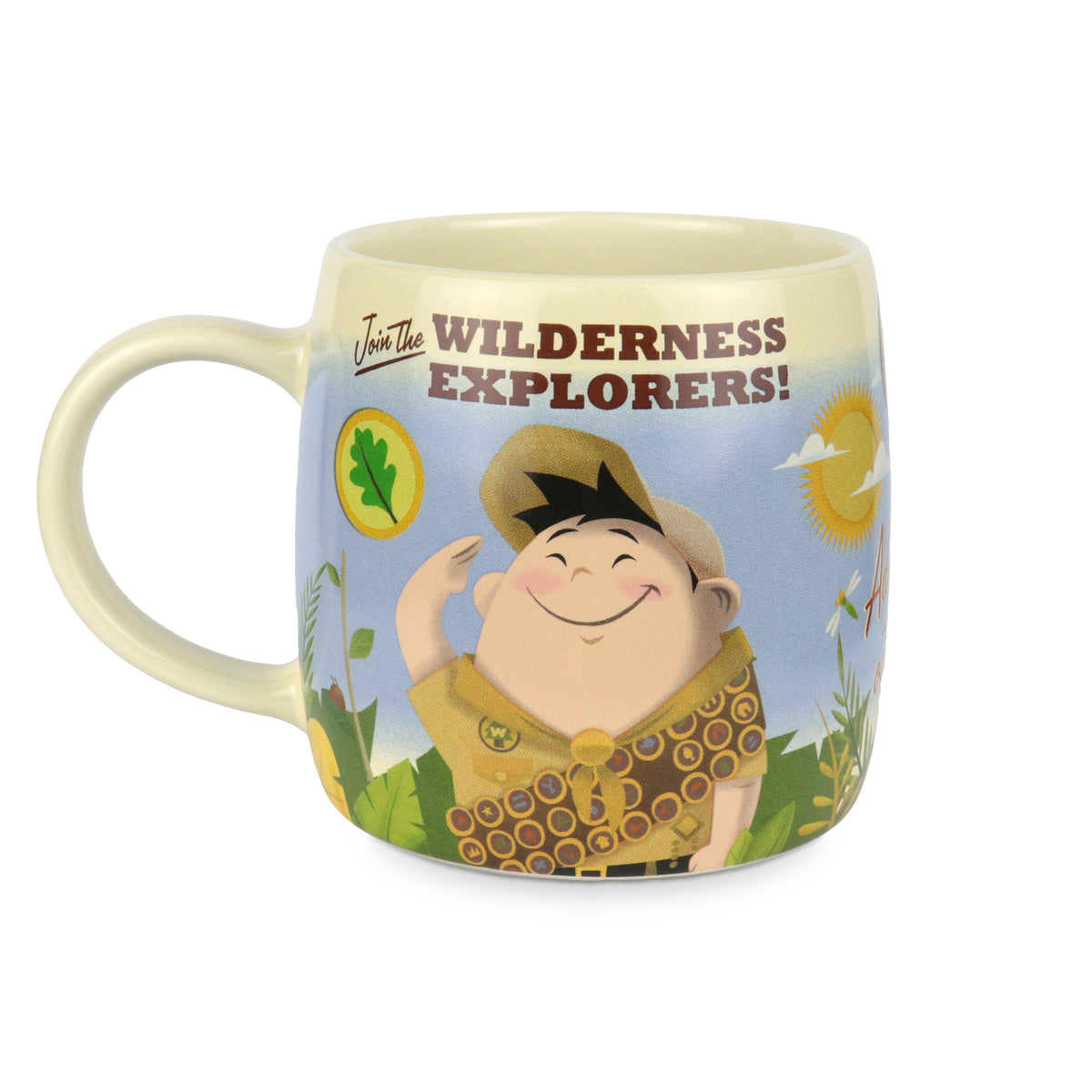 Wildnisforscher Tasse 500 ml - Disney Oben – Henkel links