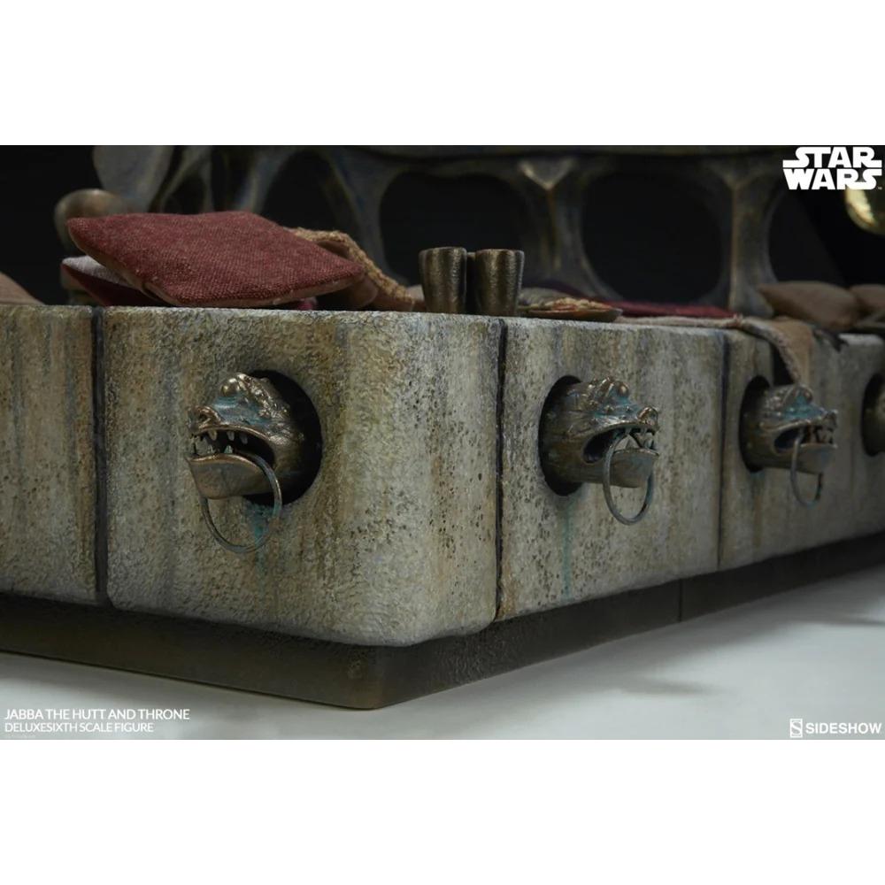 Jabba the Hutt and Throne Deluxe 1:6 Statue - Star Wars