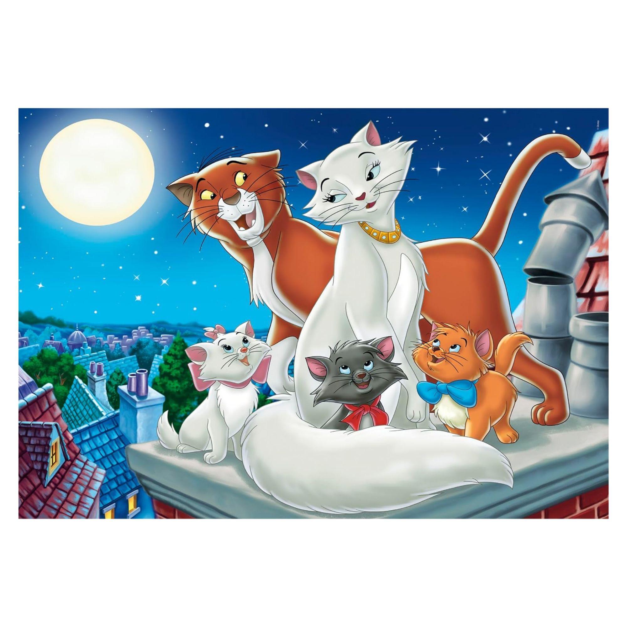 Aristocats Supercolor Kinderpuzzle (30 Teile) - Disney Classics
