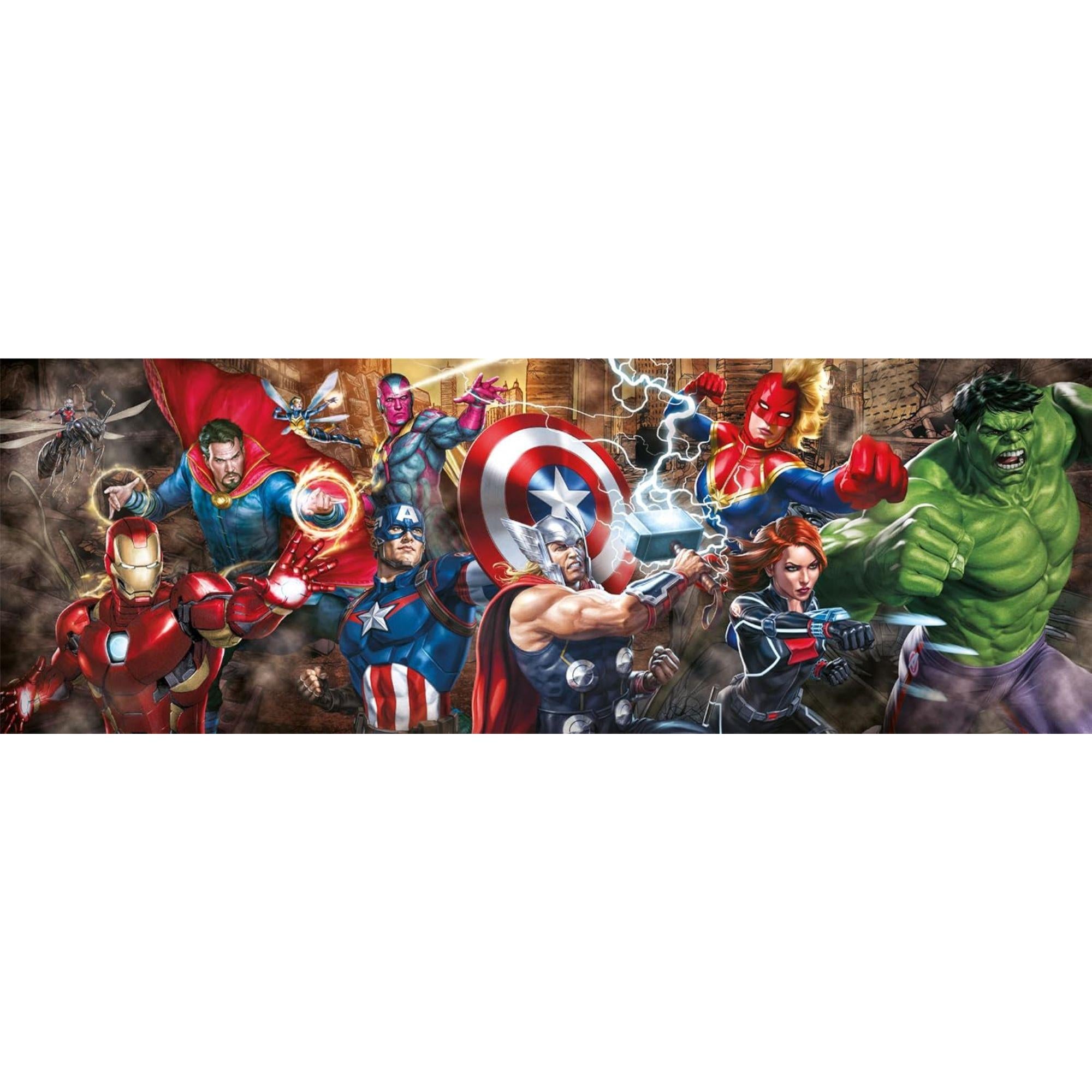 Avengers Panorama Puzzle (1000 Teile) - Marvel