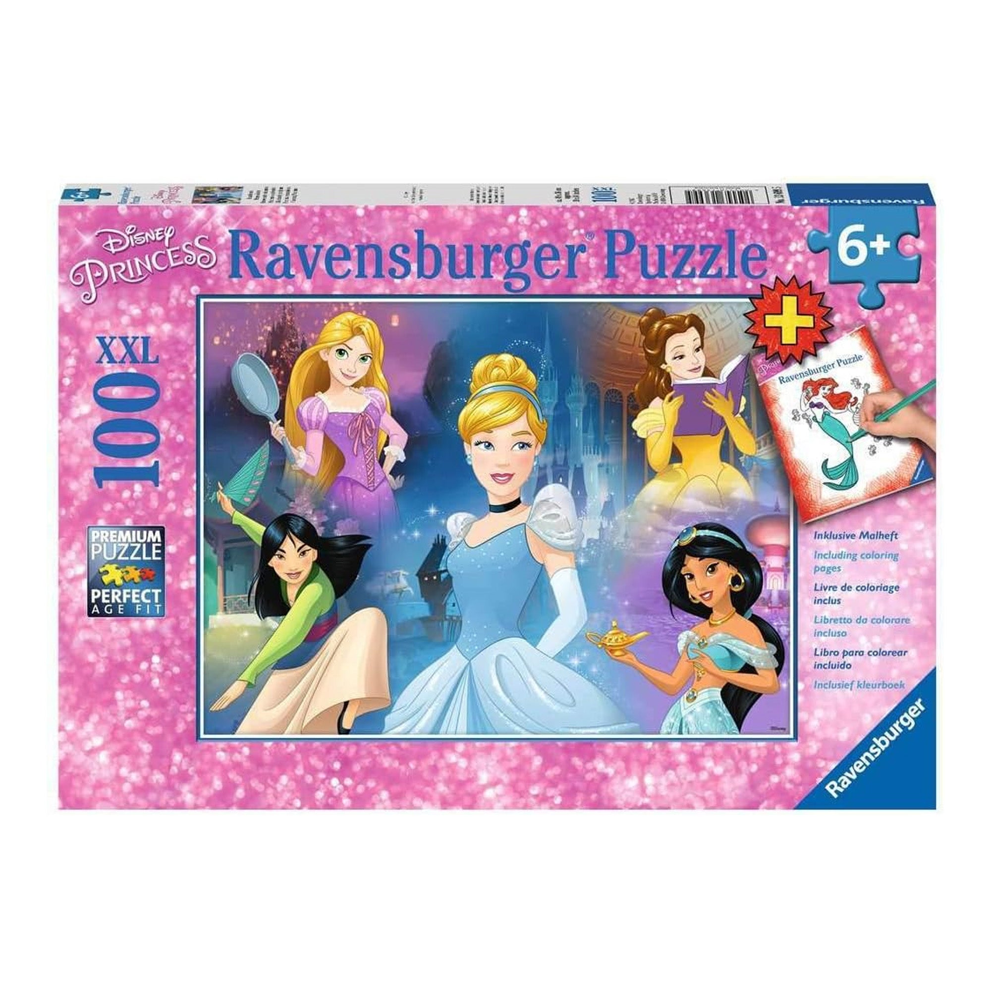 Bezaubernde Prinzessinnen Kinderpuzzle (100 Teile) - Disney