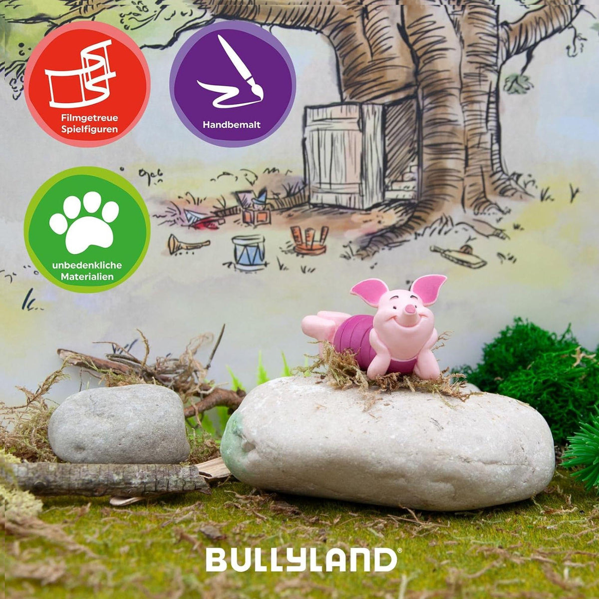 Bullyland Spielfigur Ferkel (12344) - Winnie Puuh