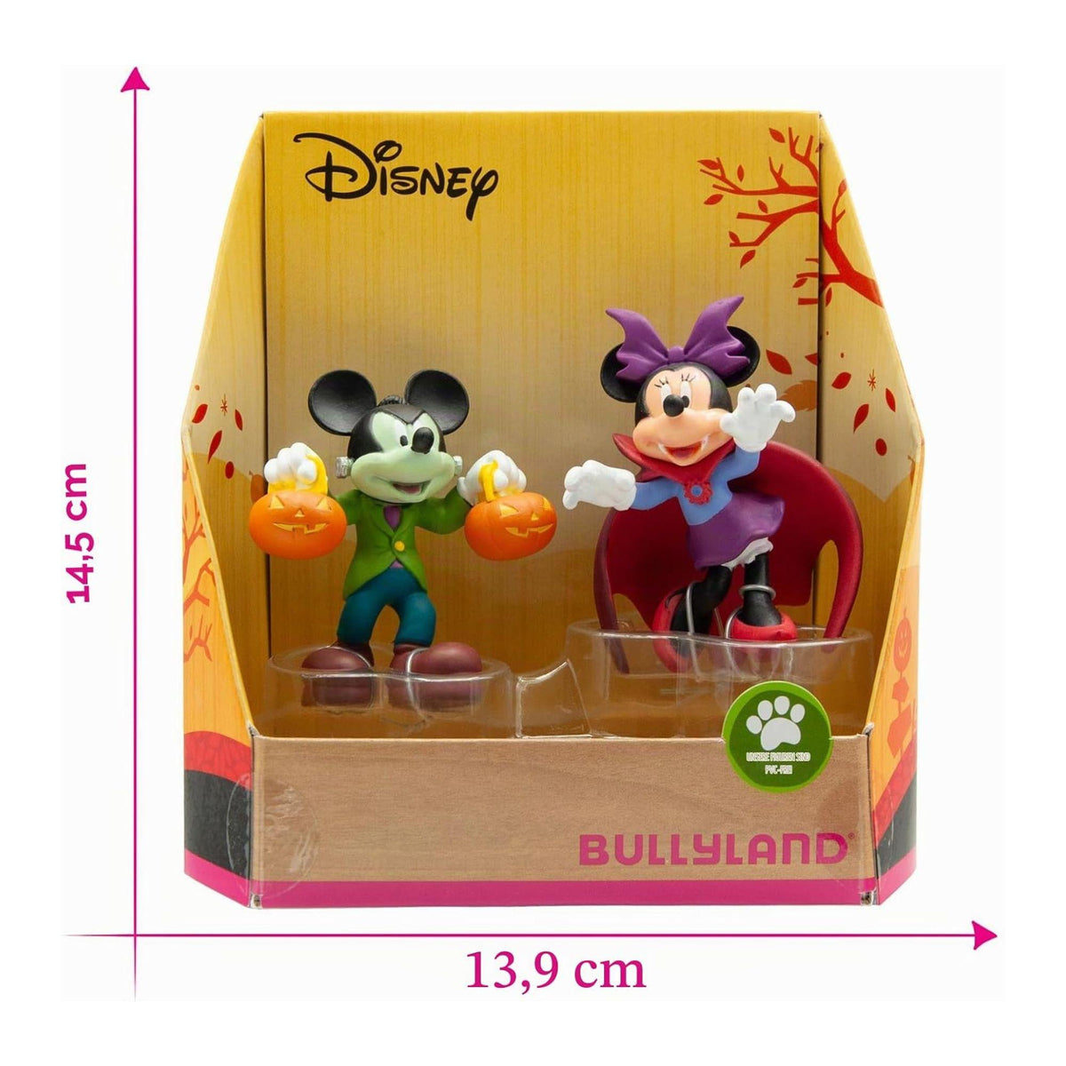 Bullyland Spielfigur Minnie und Mickey Mouse Halloween (15082) - Disney Classics