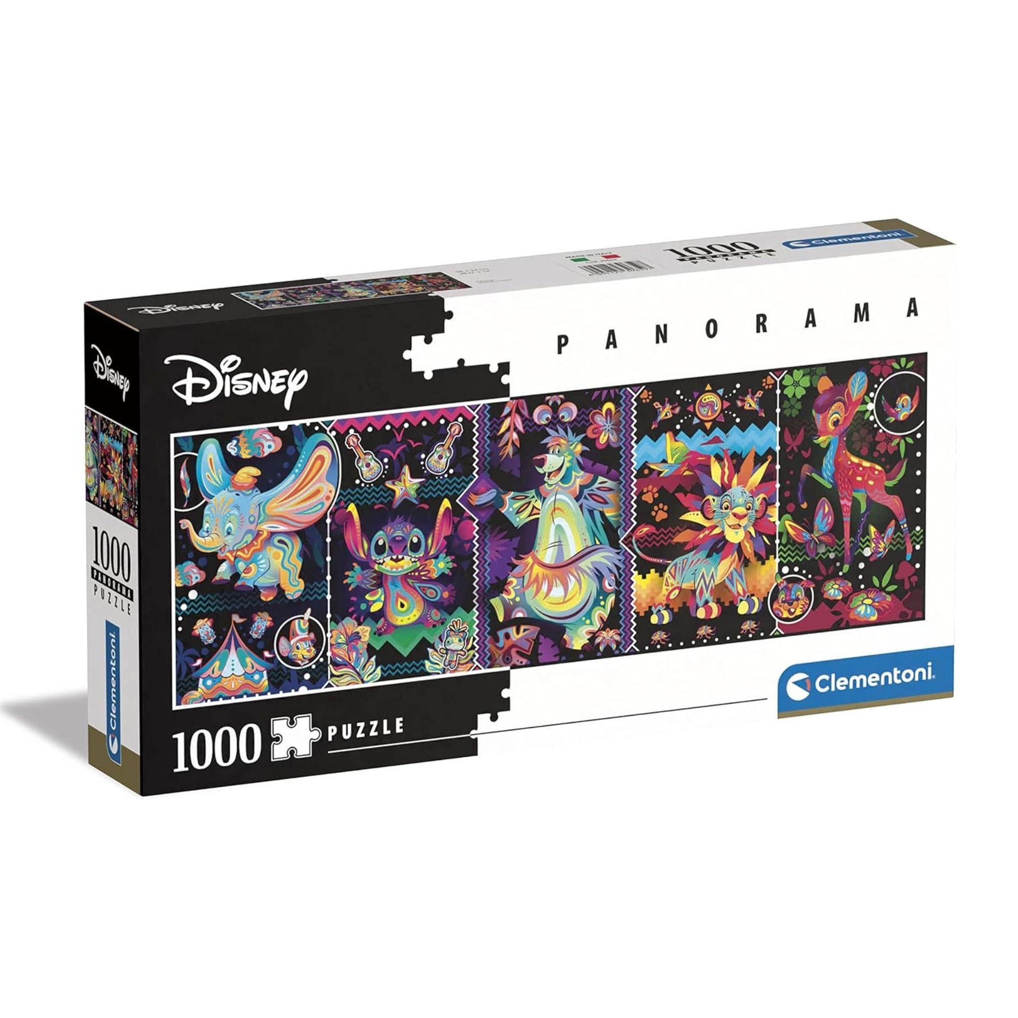 Buntes Panorama Puzzle (1000 Teile) - Disney Classic