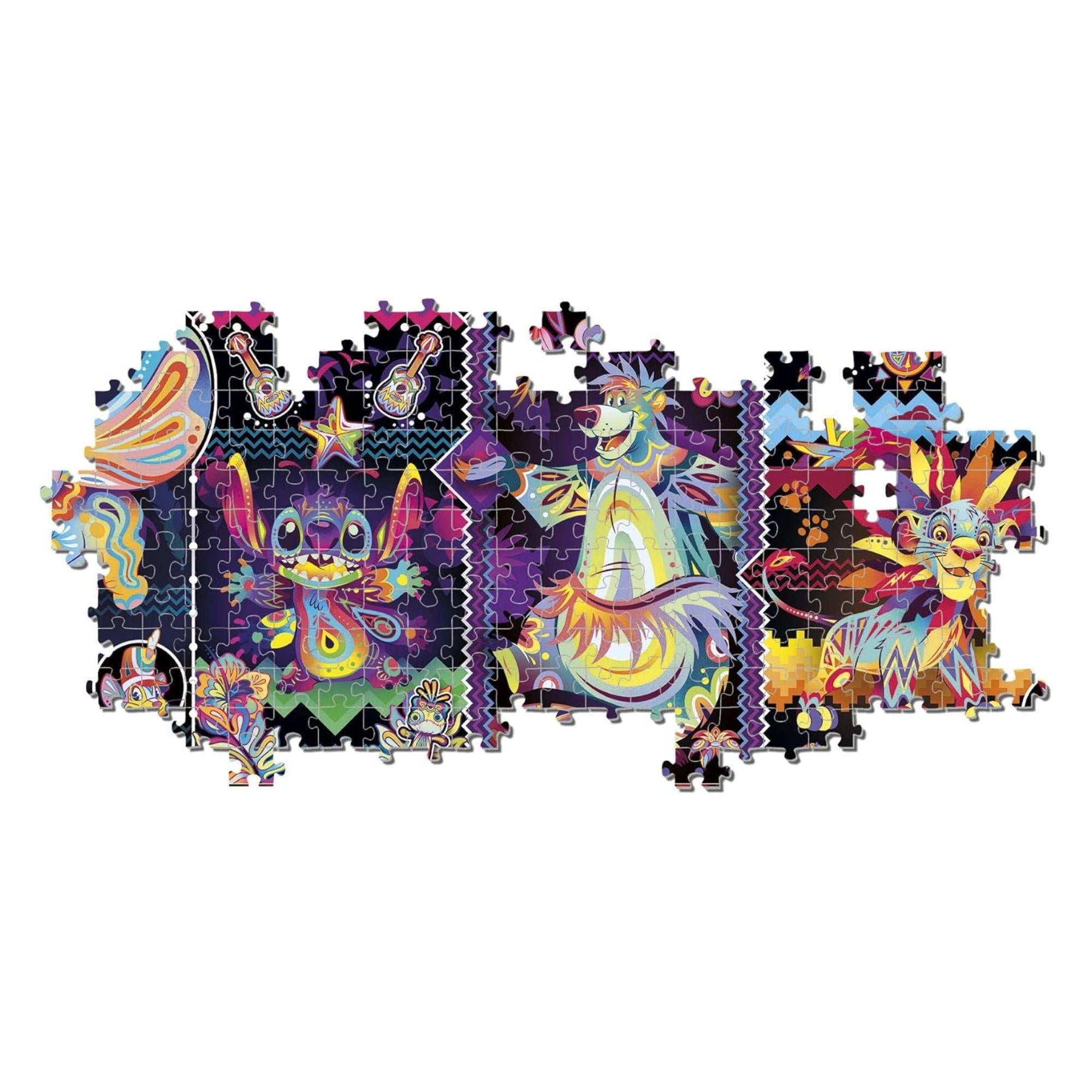 Buntes Panorama Puzzle (1000 Teile) - Disney Classic