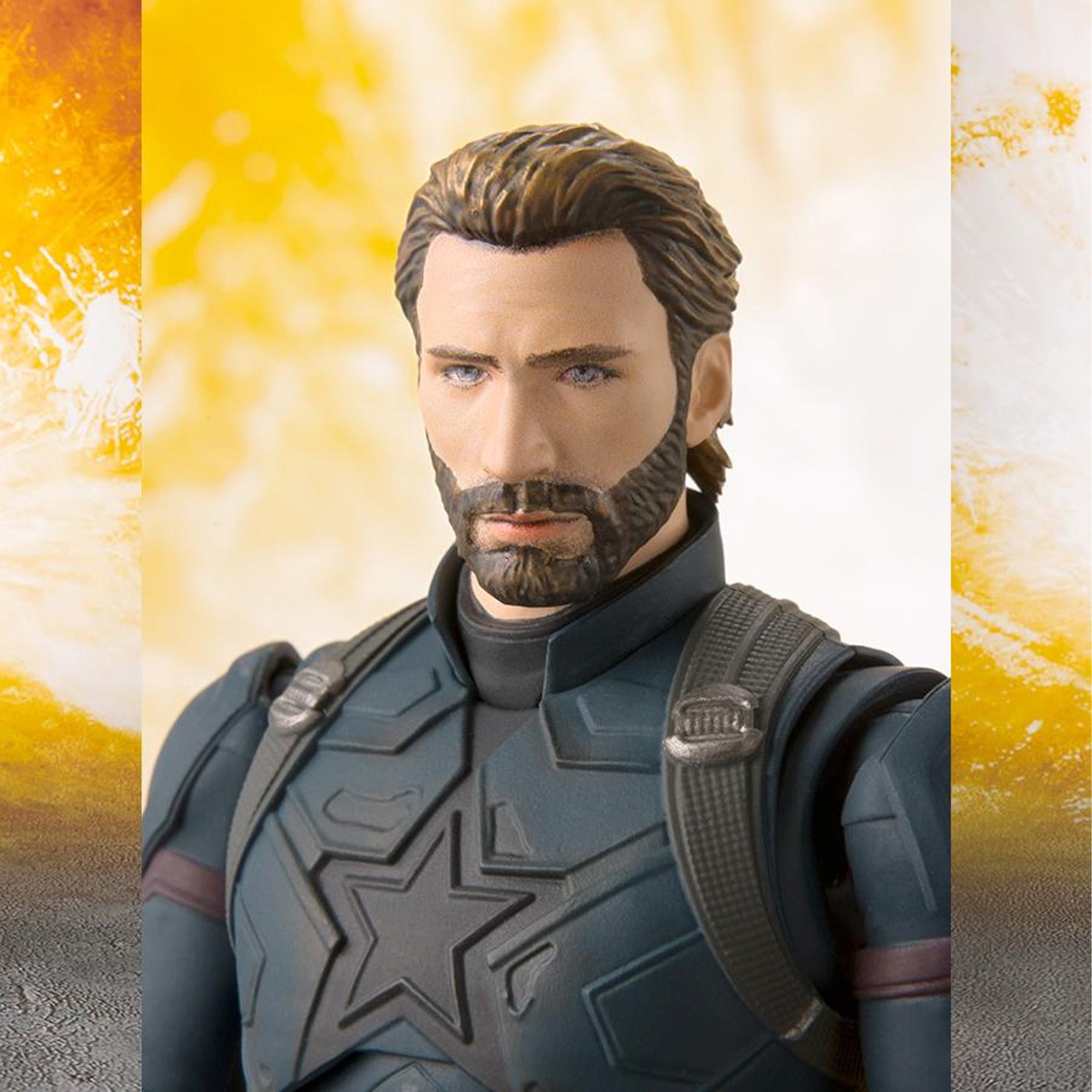 Captain America Action Figur Bandai Tamashii Nations - Marvel Avengers Infinity War