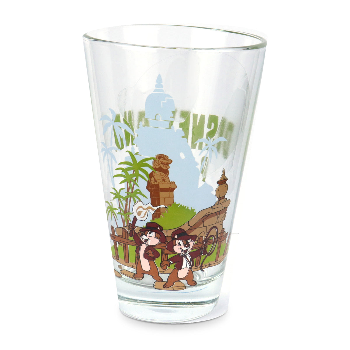 Chip & Chap Indiana Jones Trinkglas 290 ml - Disney – Vorderansicht