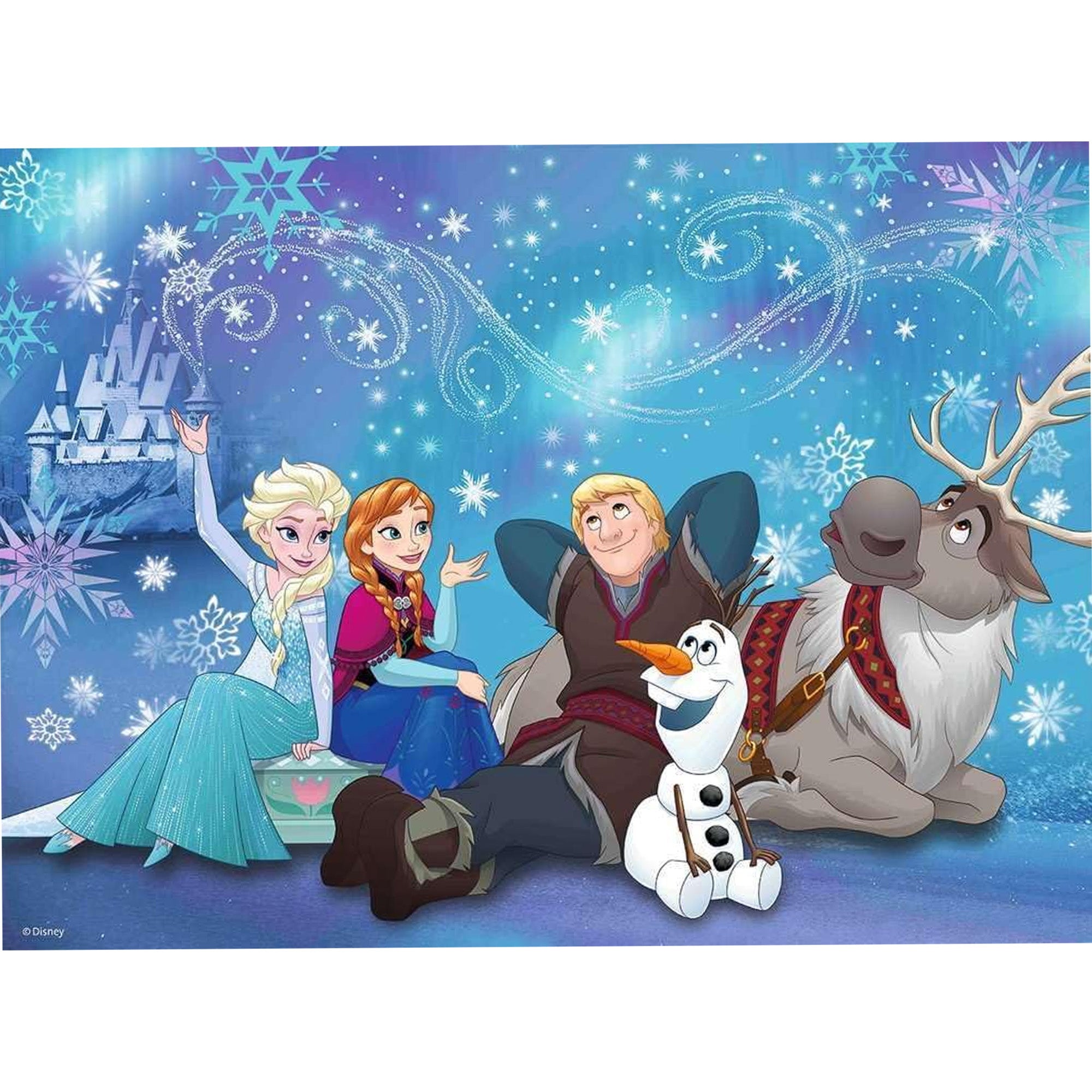 Die Eiskönigin Kinderpuzzle Eiszauber (100 Teile) - Disney Frozen 2